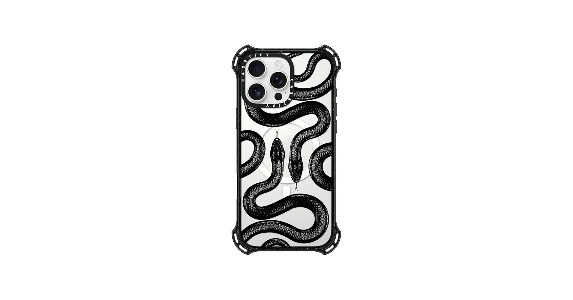 Black Kingsnake iPhone 16 Pro Max ケース Amazon.com: CASETiFY Bounce Case for iPhone 16 Pro Max