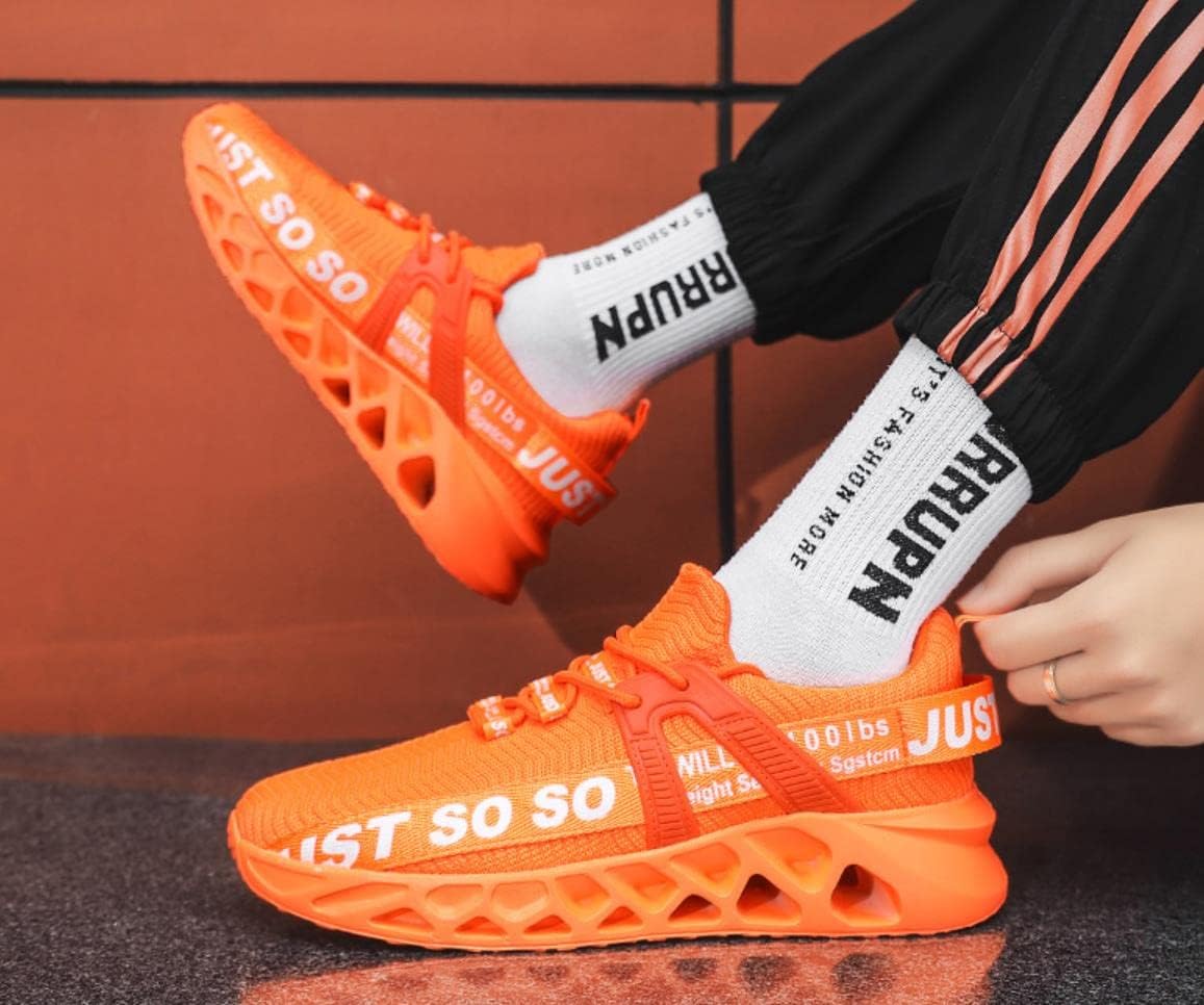 [Zilnuyt] スニーカー メンズ レディース ランニングシューズウォーキングシューズ 軽量 通気性 クッション スポーツ カジ