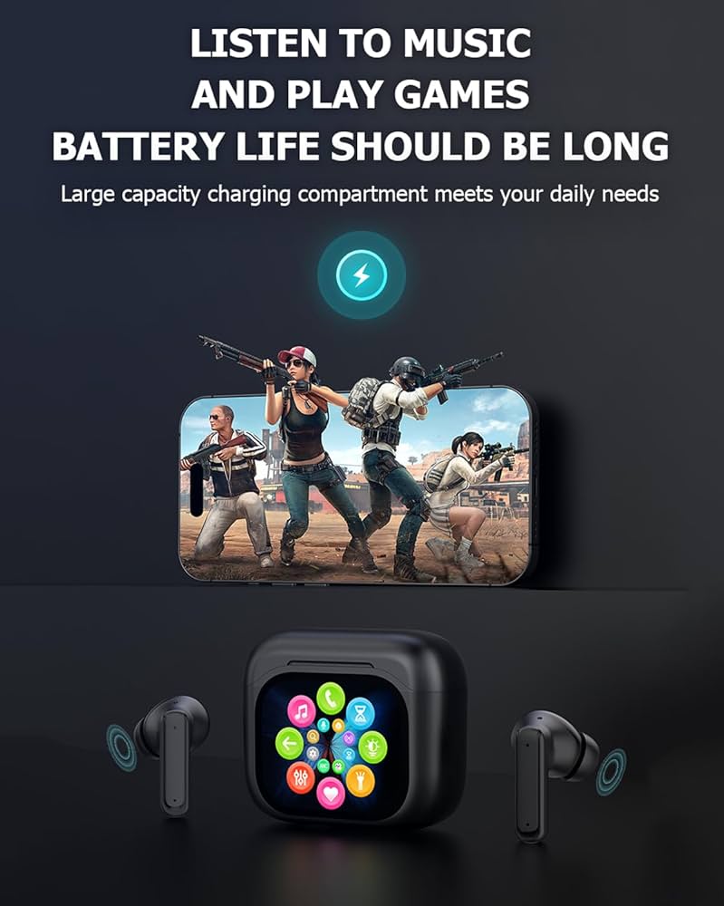 イヤホン MGA Wireless Earbuds Case Amazon.com: [Safety Lock] Clear Case for TOZO OpenBuds Case