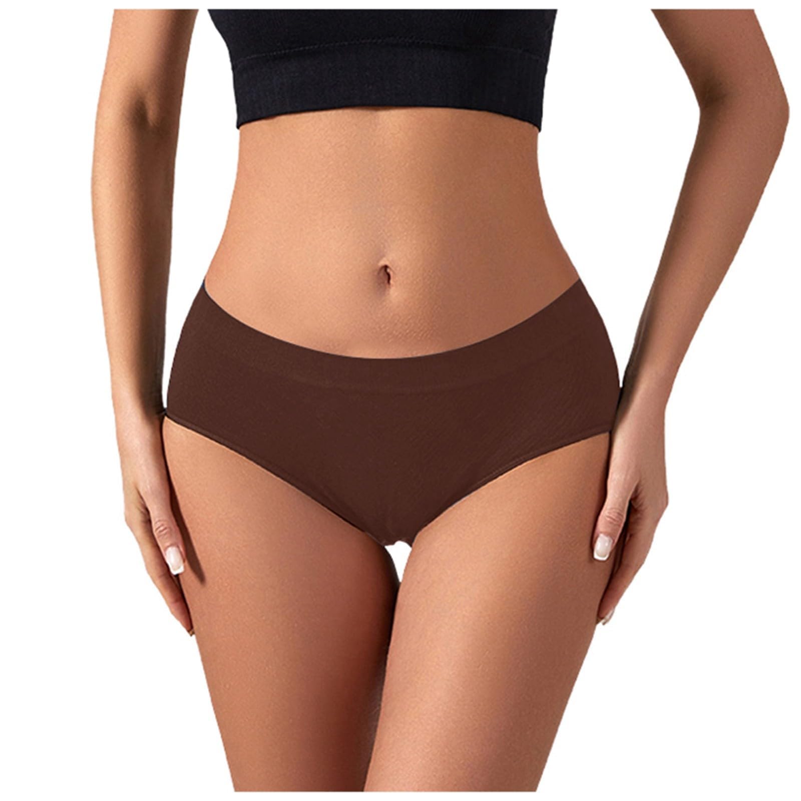 Sexy Cotton Panties for Women Low Waist Solid Color Cotton Underwear Womens Bikini Briefs Hipster Lingerie