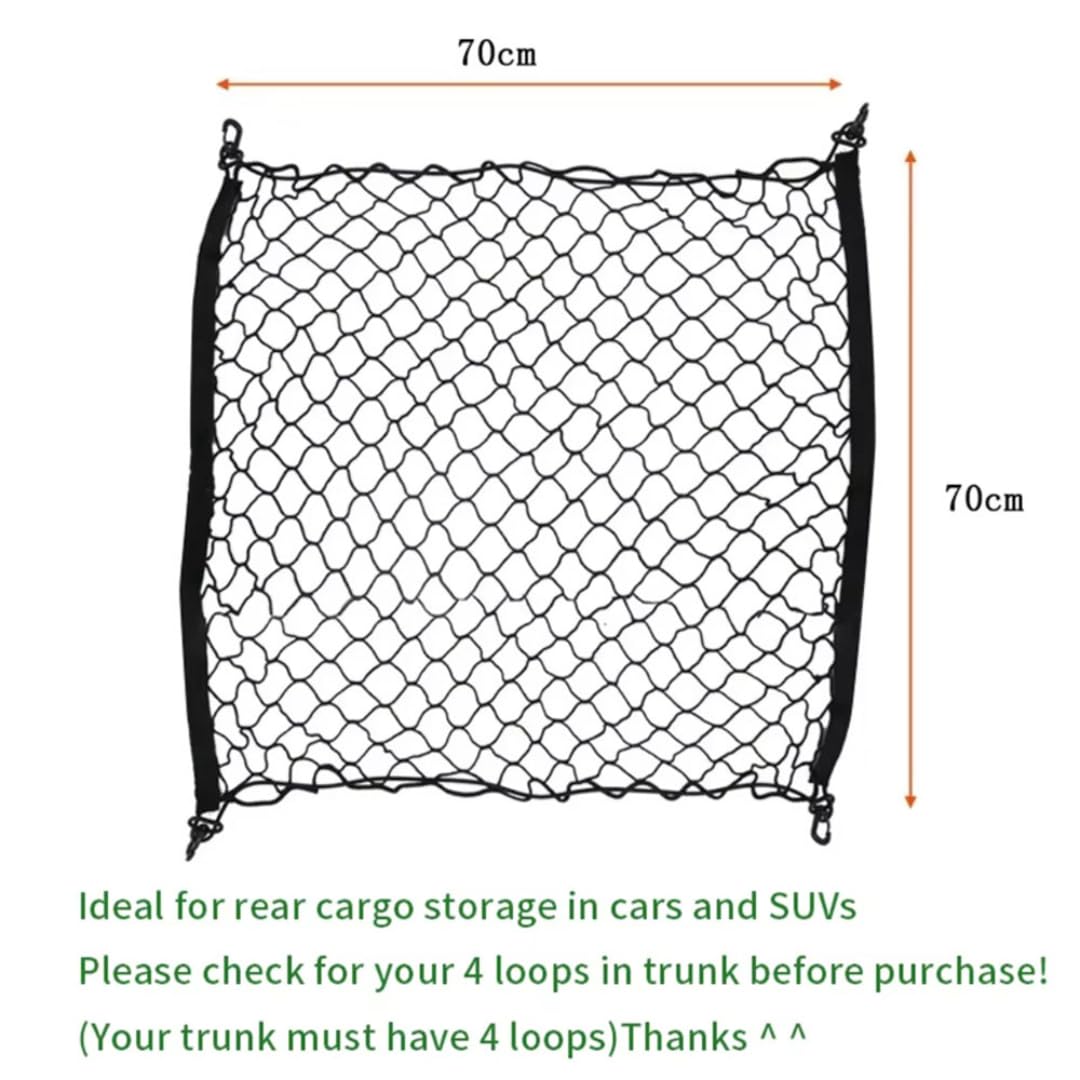 Rete Portaoggetti per Chery Tiggo 3/5/7, Rete per Bagagliaio Auto, Organizer per Bagagliaio, Borsa a Rete per riporre Oggetti