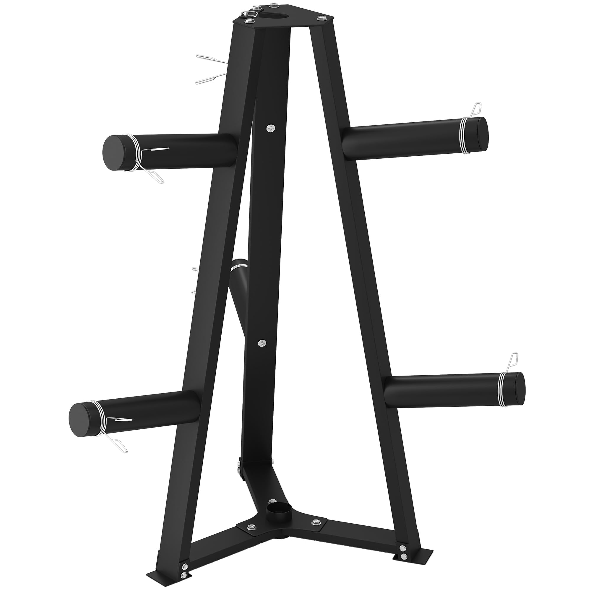 Barbell Weight Plate Rack For 1-Inch Weight Plates Weight Rack