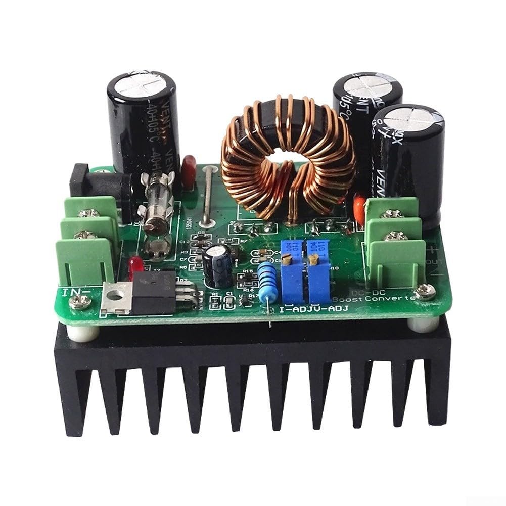Convertidor DC-DC para Boost 600W ajustable 12-80V: mantenga su portátil con batería al acampar 8