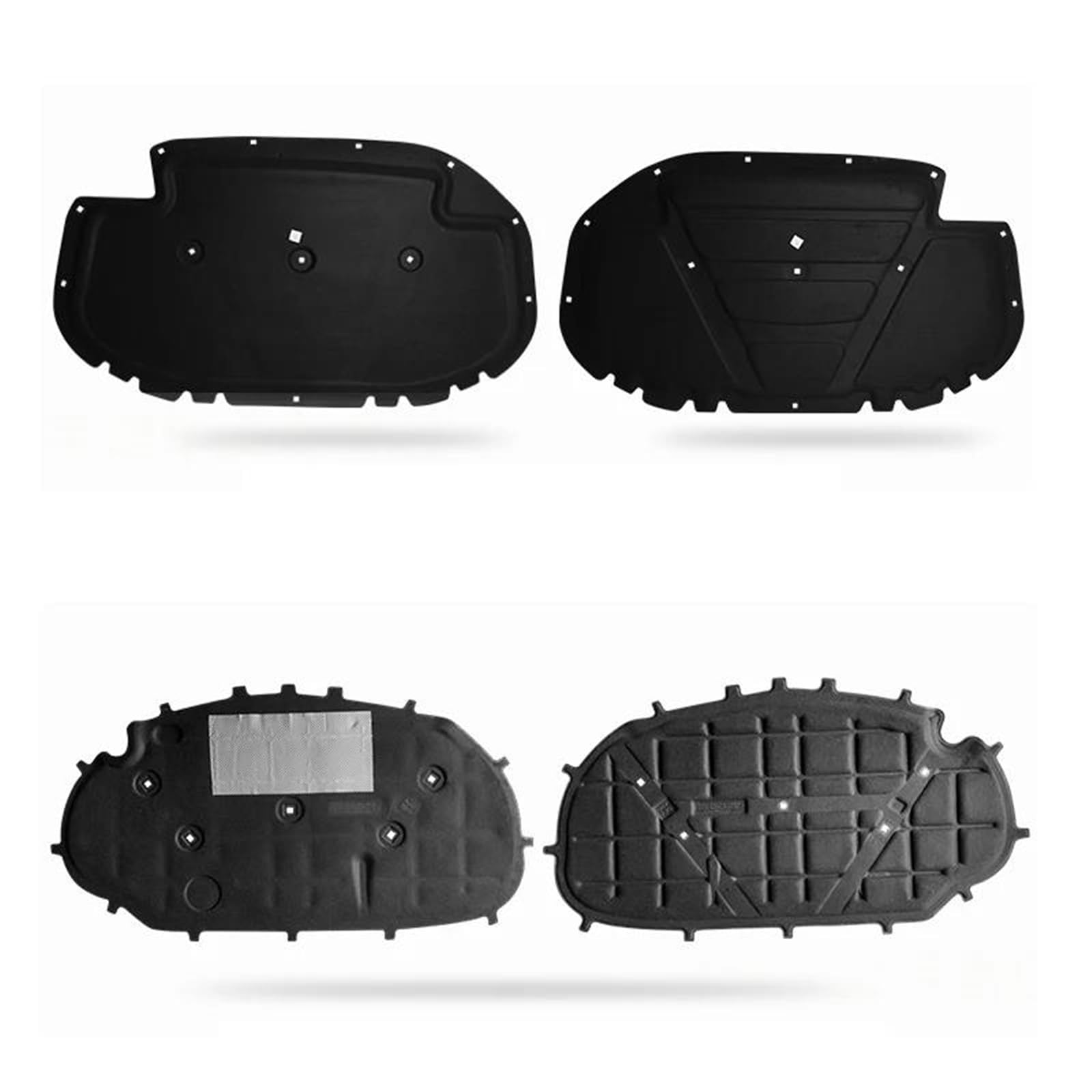 Isoliermatte Für VW Für GOLF MK6 MK7 Auto Frontabdeckung Motor Firewall Wattepad Dichtung Heizhaube Isolationsschicht Schalldämmung Auto Dämmung(A)