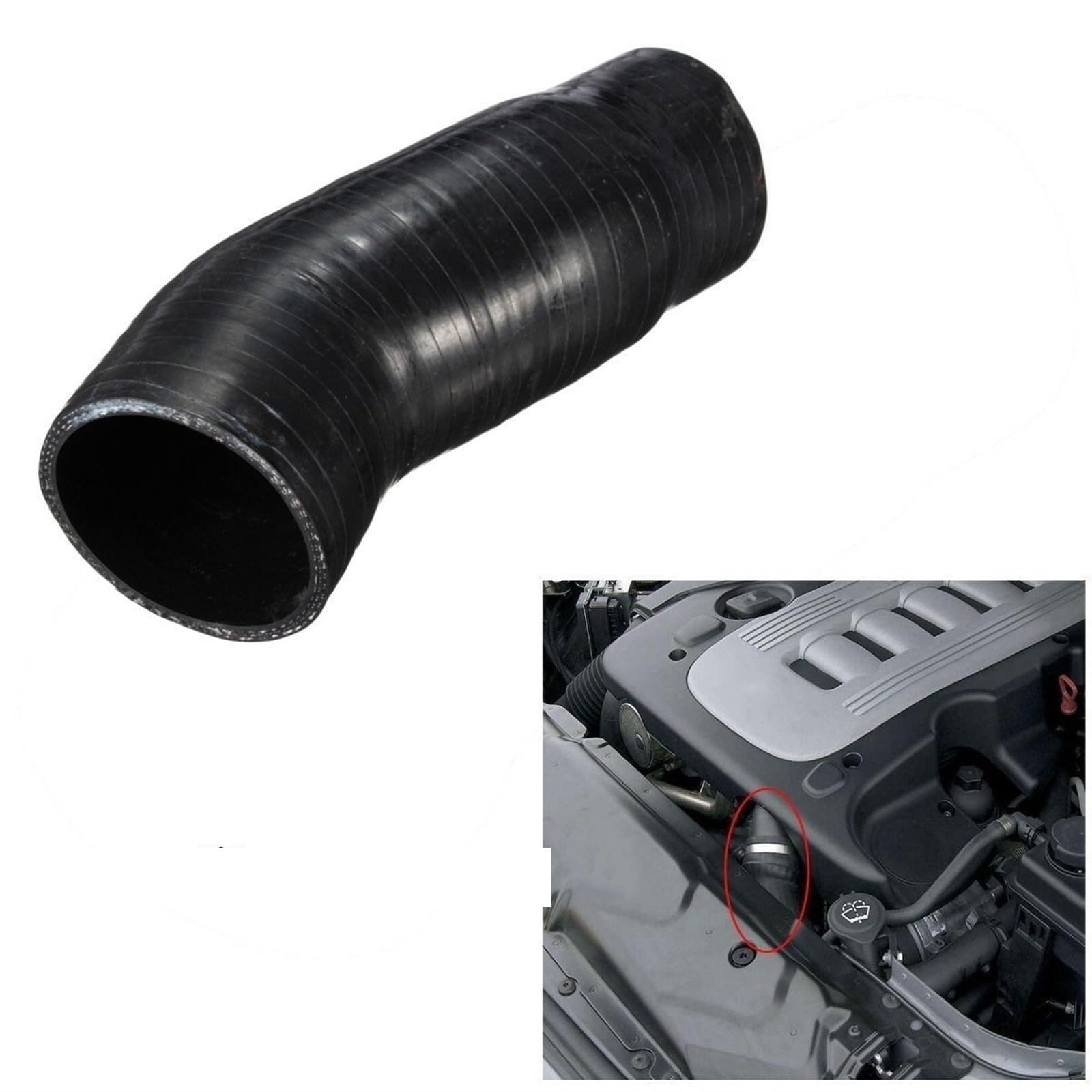 Tubo di aspirazione dell'aria del motore Intercooler in silicone per auto per tubo turbocompressore per accessori per tubi