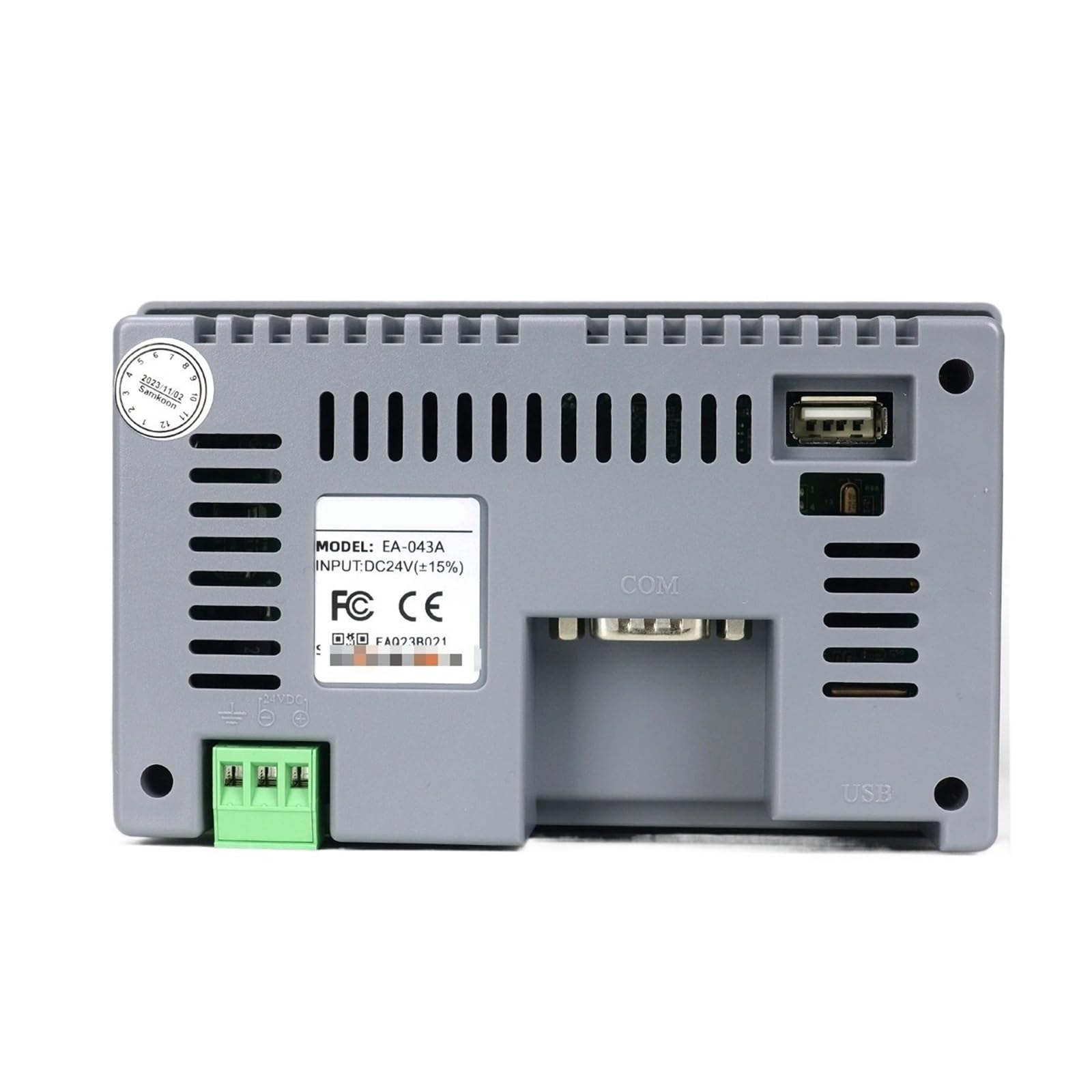 OSHZIKJII 043A HMI Touch Screen 4.3 Inch and FX3U Series Control Board 14/24/30/32/48(With FX3U 14MT)