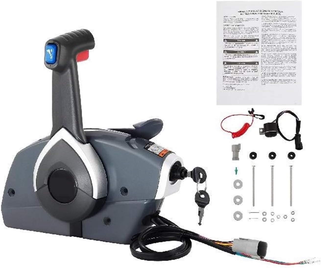 Outboard Remote Control Housing Side Mount Accelerator Speedstick Boat Accessories for Johnson/Evinrude/BRP After 1996 Power, Garden & Manual Tools