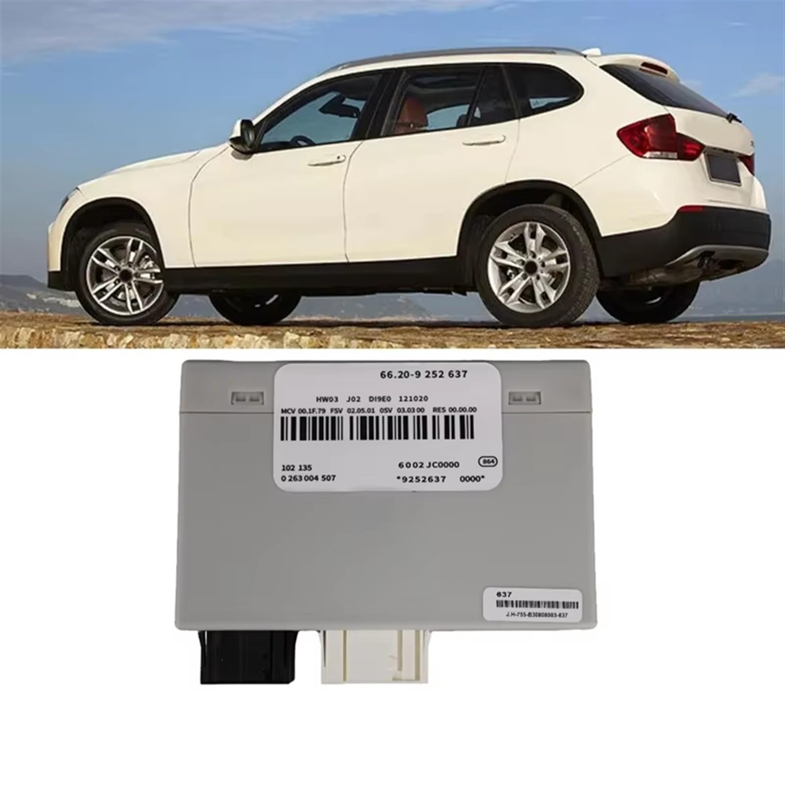 Modulo freno di stazionamento Modulo Di Controllo Della Distanza Di Parcheggio PDC Per Auto 66209252637 Per BMW X1 E84 2009-2015 Unità Di Controllo Parcheggio A 2 Spine Freno Stazionamento Elettrico