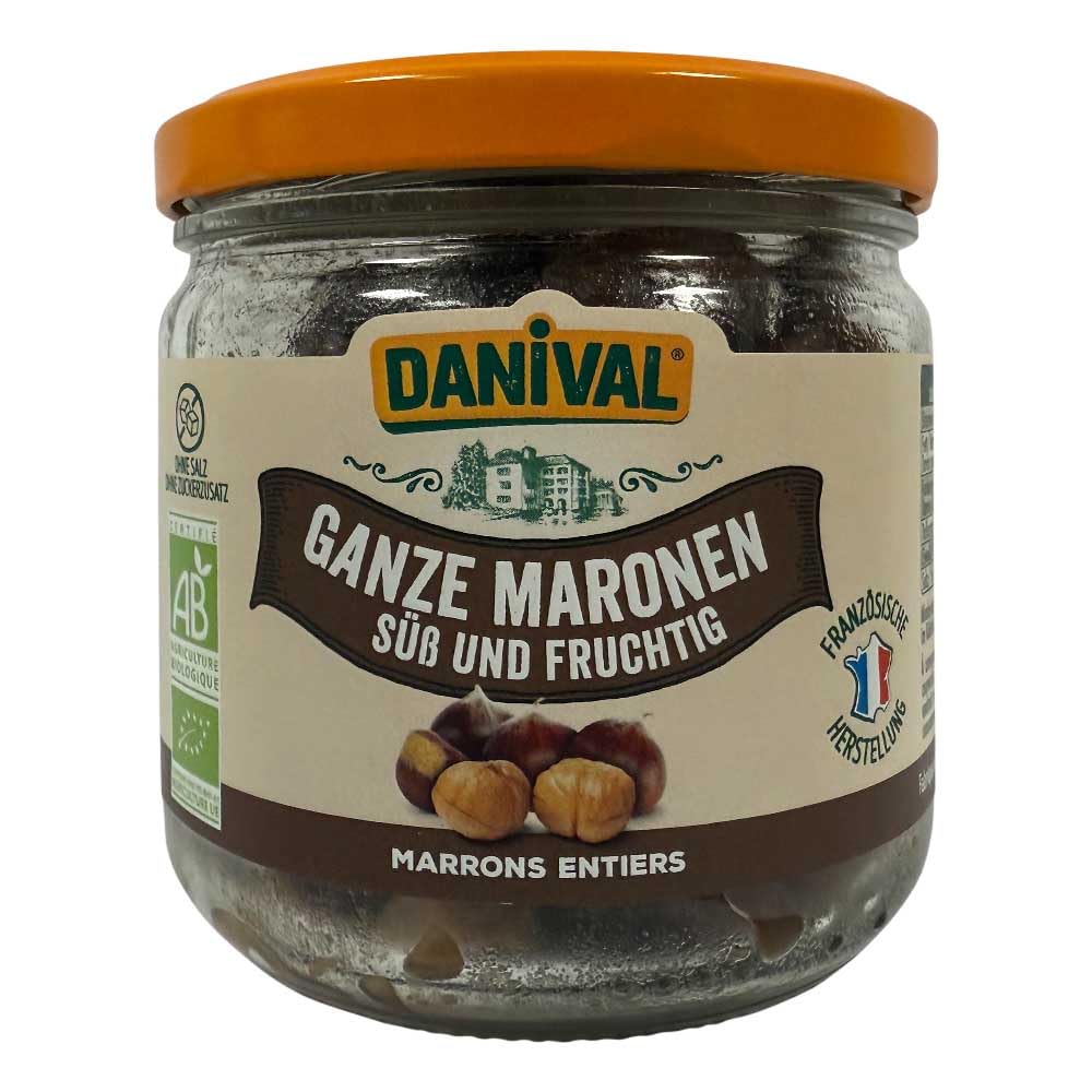 Natürliche ganze Maronen 6 x 200 g