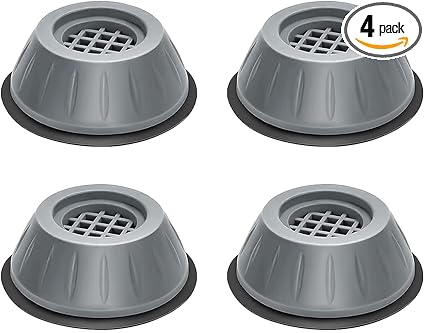 SHOPKART Washing Machine Anti Vibration Pads Washer Foot Pads Dryer Heightening Pads Stabilizer Support Stand for Home (4)