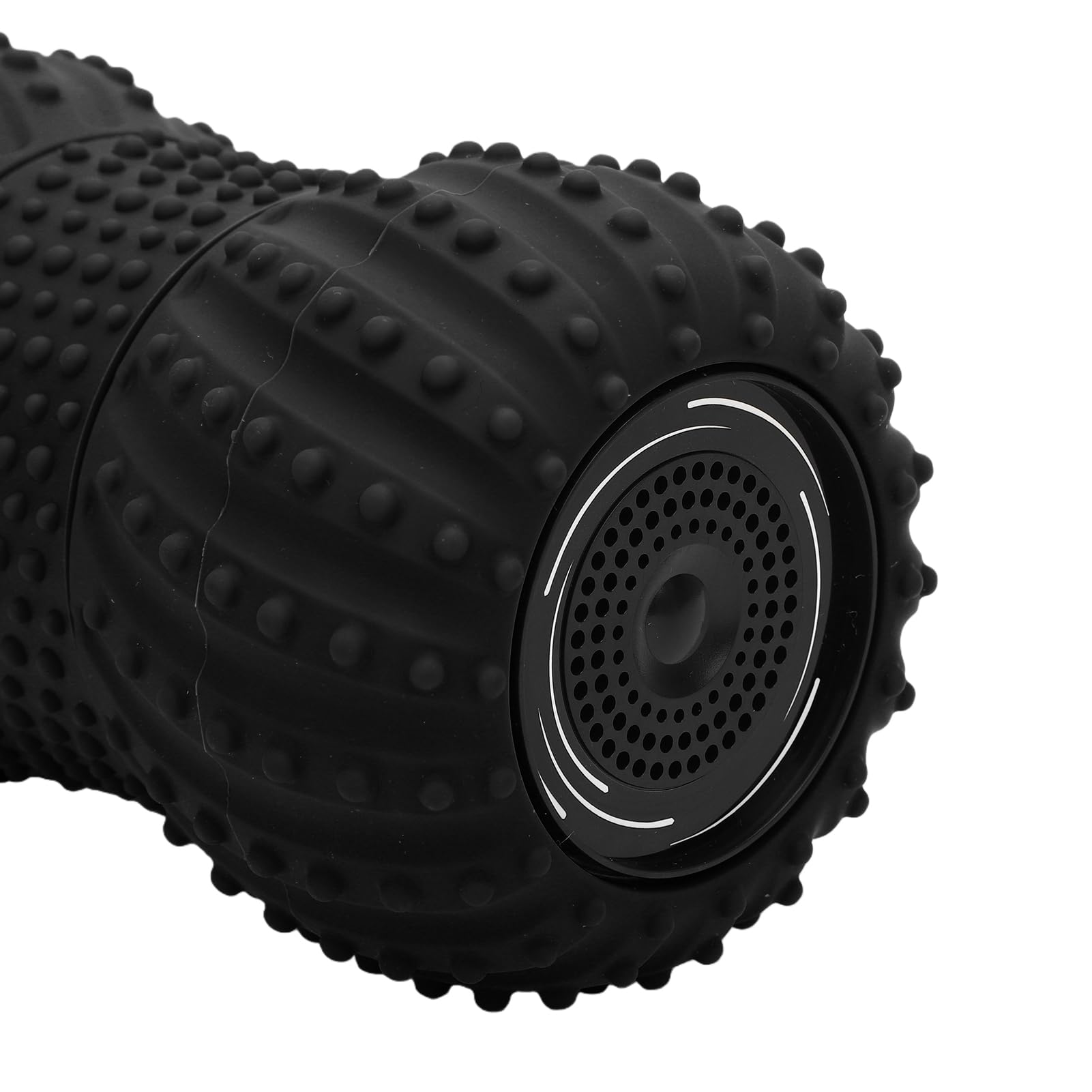 Bola de Masaje Eléctrica de maní, Rodillo de Bola de Yoga de Plástico con de Sonido Incorporado, Equipo de Relajación Muscular Recargable de 800 MAh para Usuarios de Yoga en el Gimnasio en