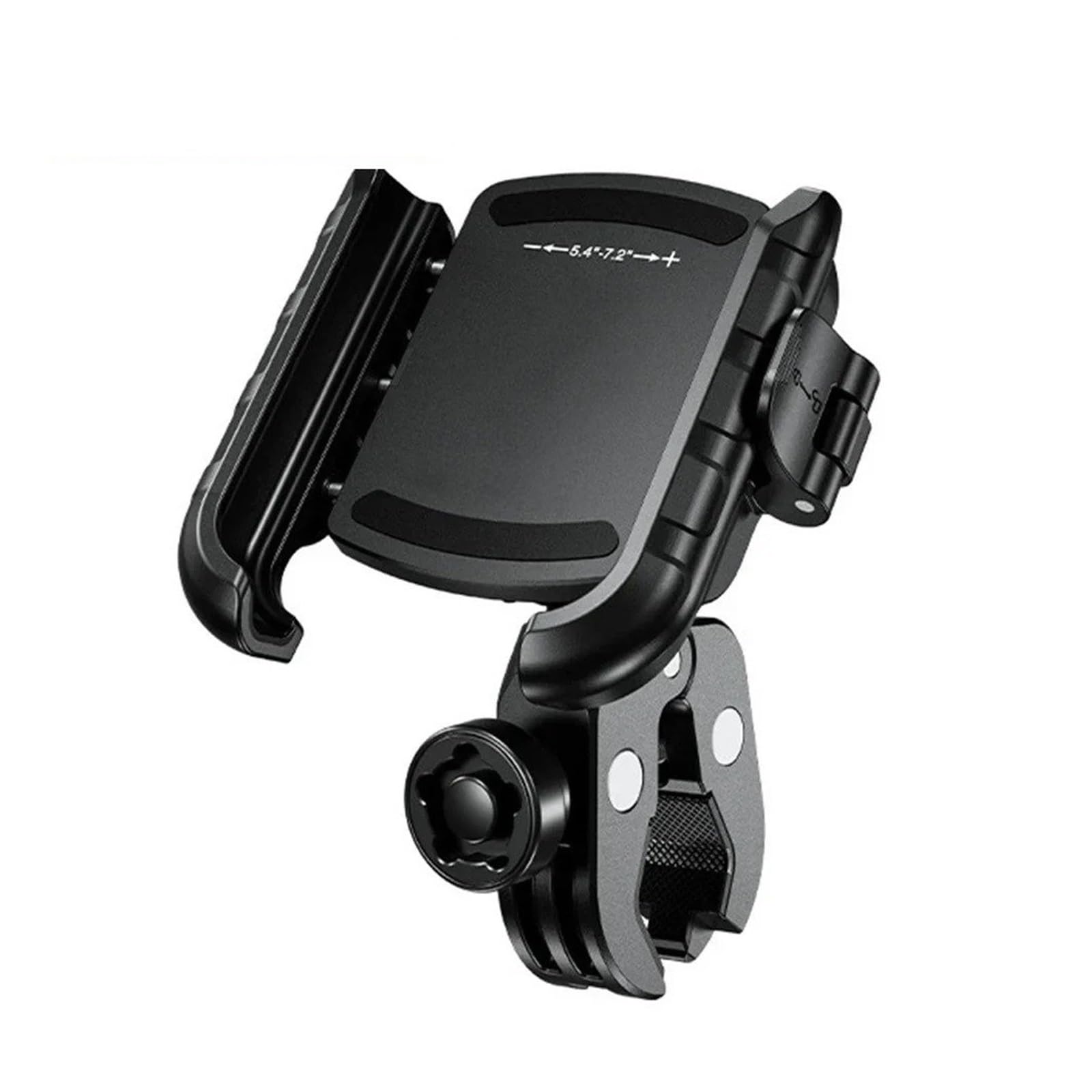 Support téléphone aluminium moto rigide premium pour grands smartphones - 7