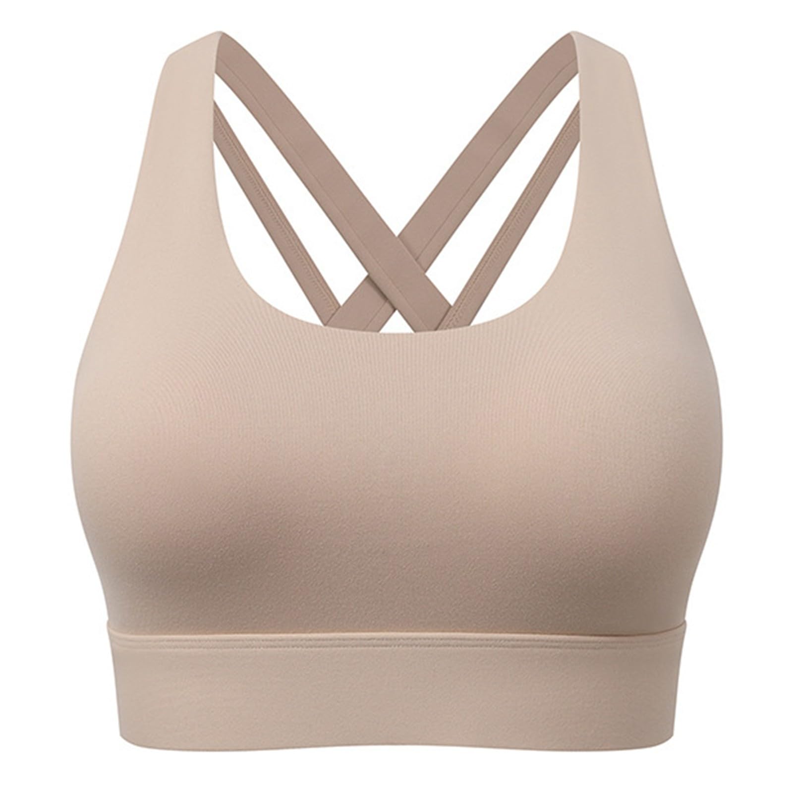 Sujetador deportivo mujer alto impacto con diseño superior ajustable transpirable 6