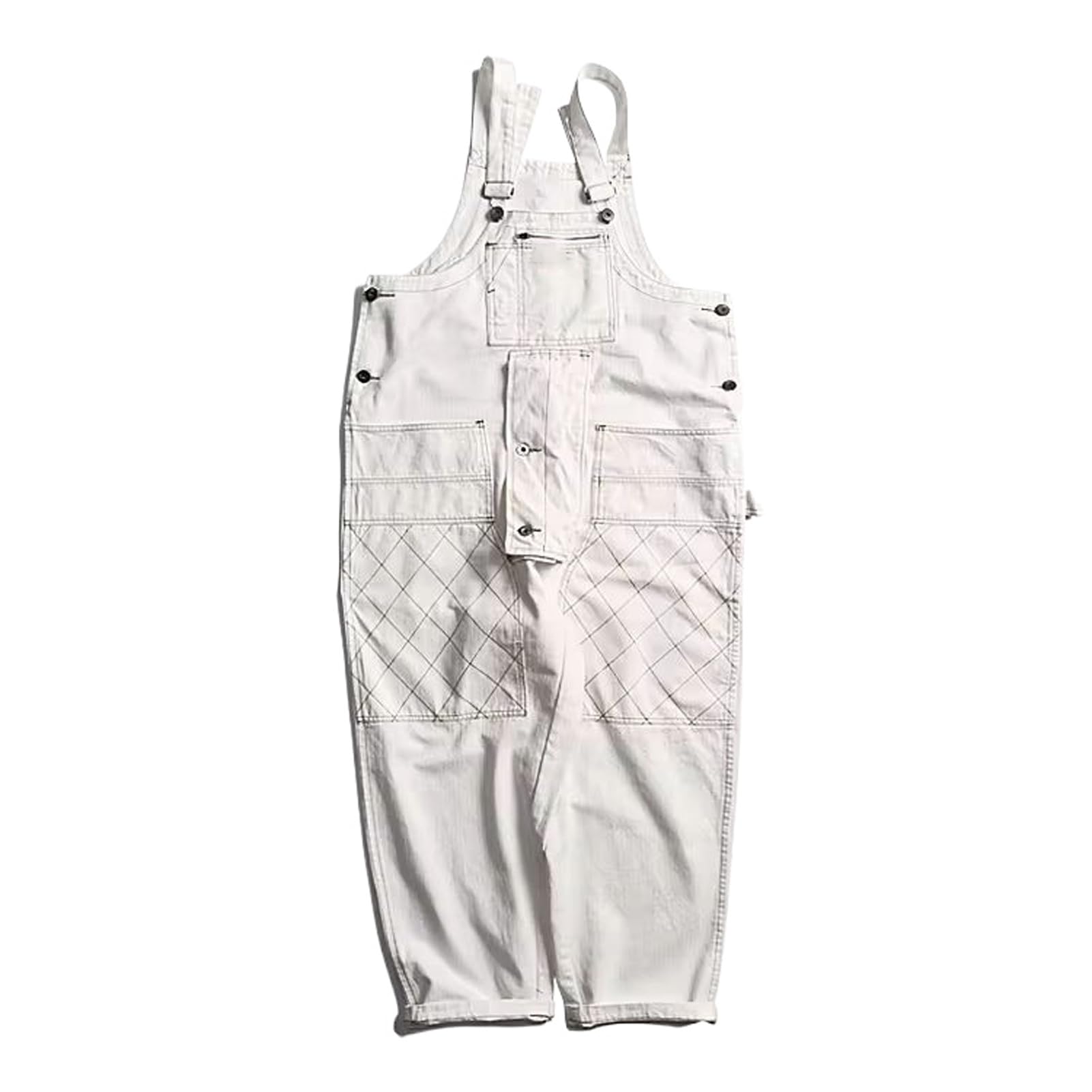 Pantalones cargo de trabajo urbanos WOLONG holgados para lucir un estilo informal en la ciudad 4