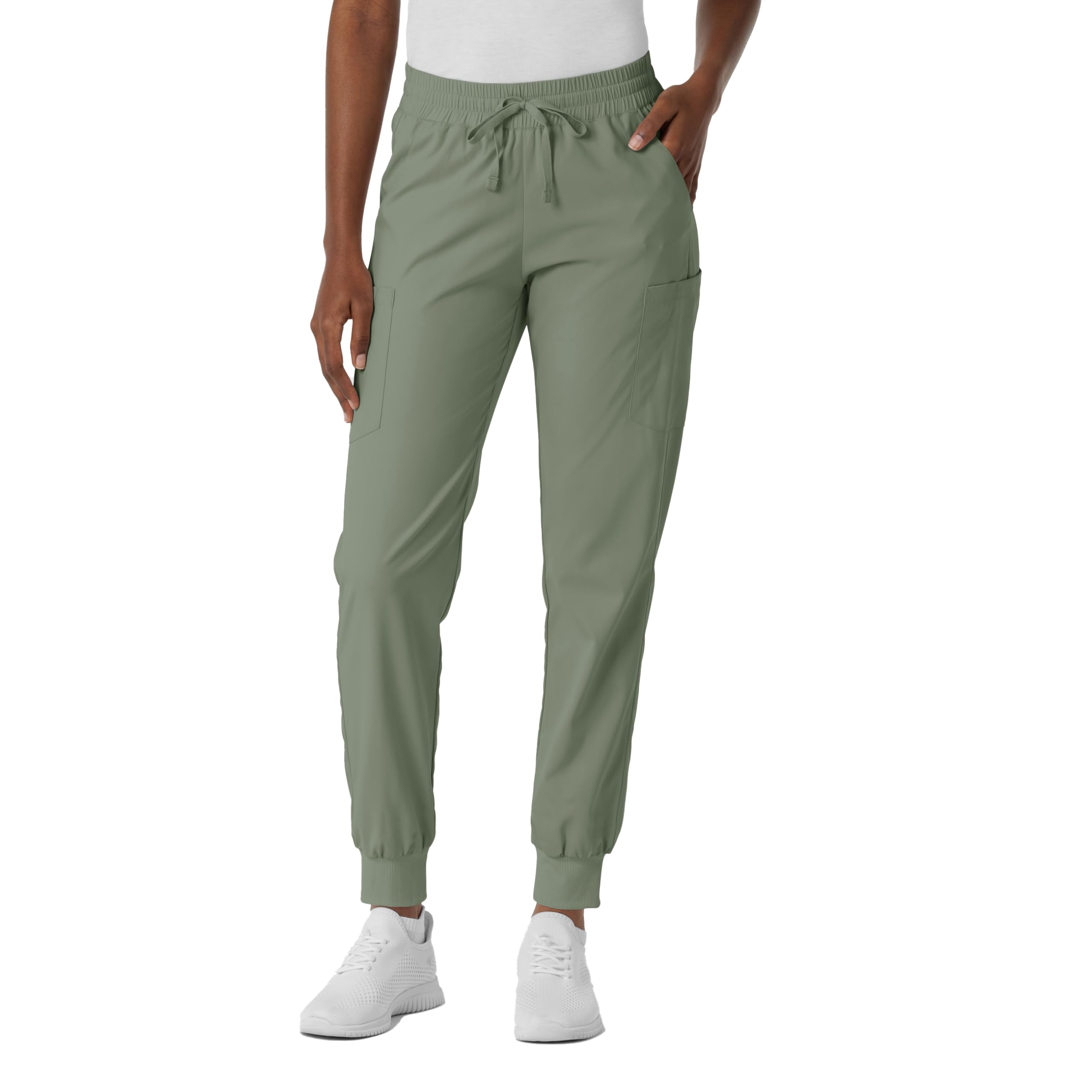 WonderWink Pantalón deportivo para mujer, Salvia, X-Large