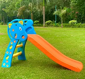 BabyGo Nara Kids Toy Freestanding Foldable Slides for Indoor & Outdoor Home & School (140 cm x 80 cm x 60 cm)