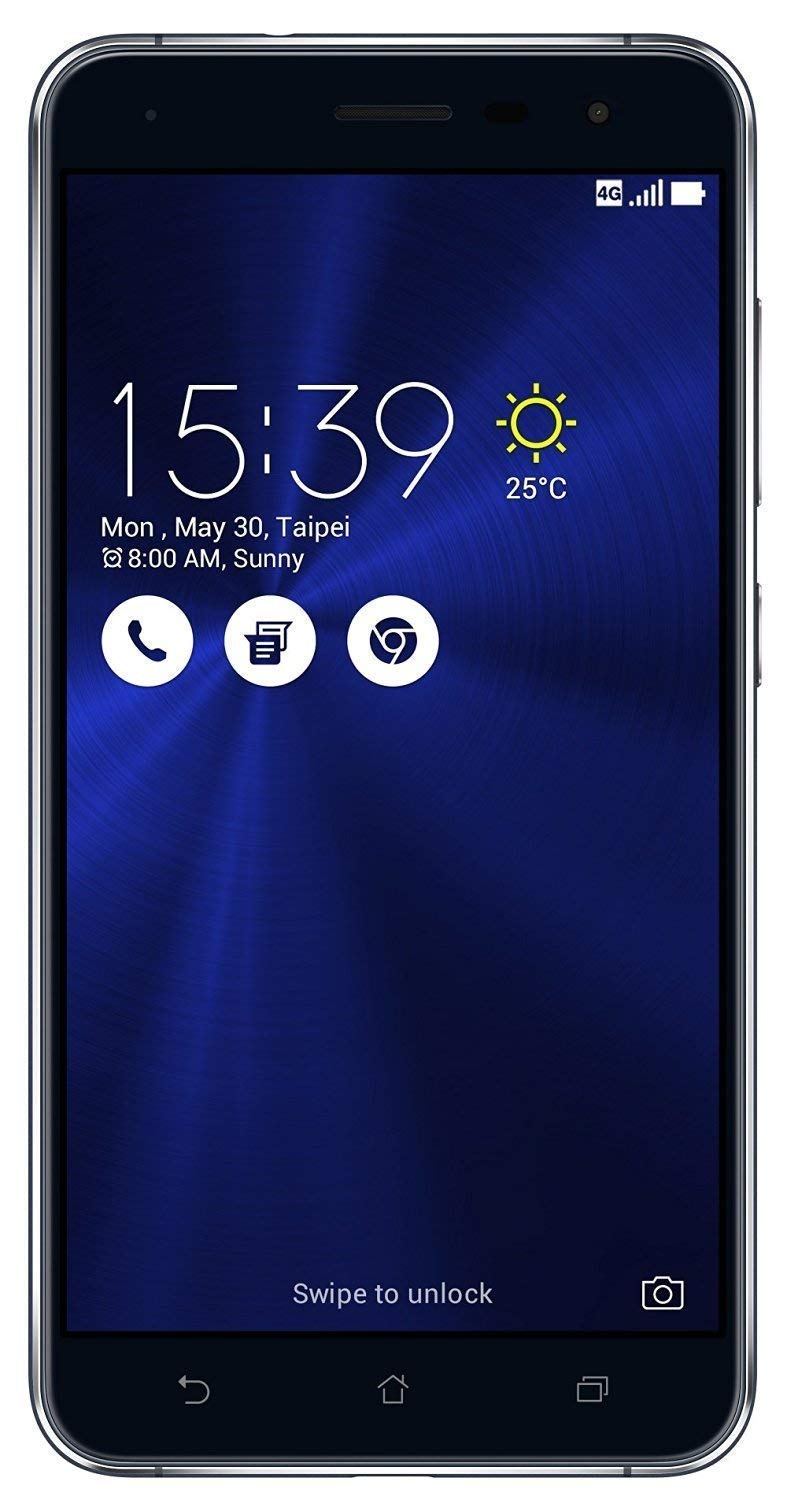 Renewed) Asus Zenfone 3 ZE520KL-1A035IN (Black, 32GB