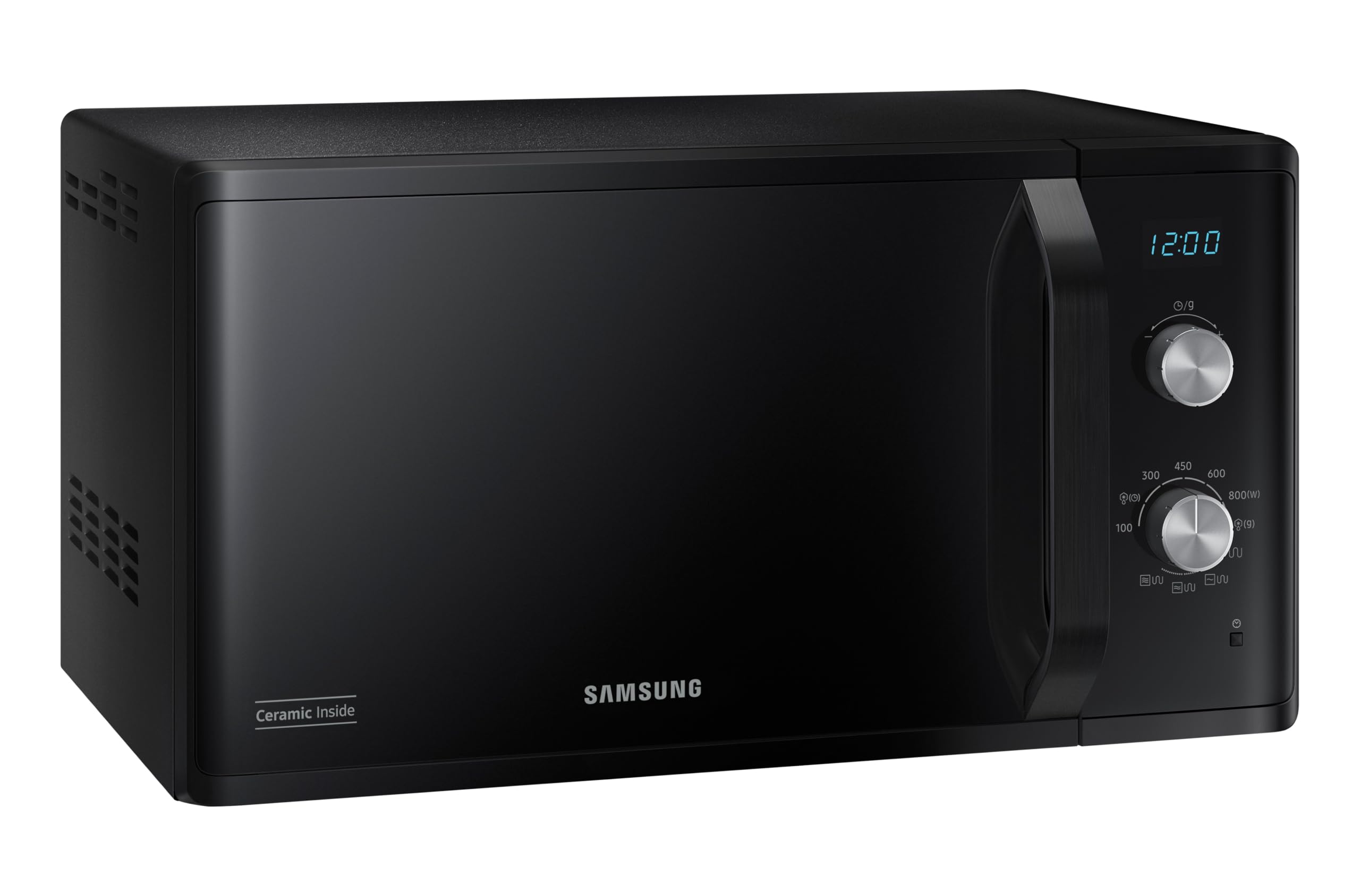 Samsung Microondas con Grill 23L 800W Sistema TDS Negro MG23K3614AK/E1