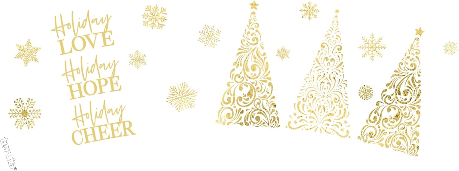 Tervis Golden Holiday Christmas Made in USA Double Walled Insulated Tumbler Travel Cup Keeps Drinks Cold & Hot, 16oz Mug, Classic - Image 2