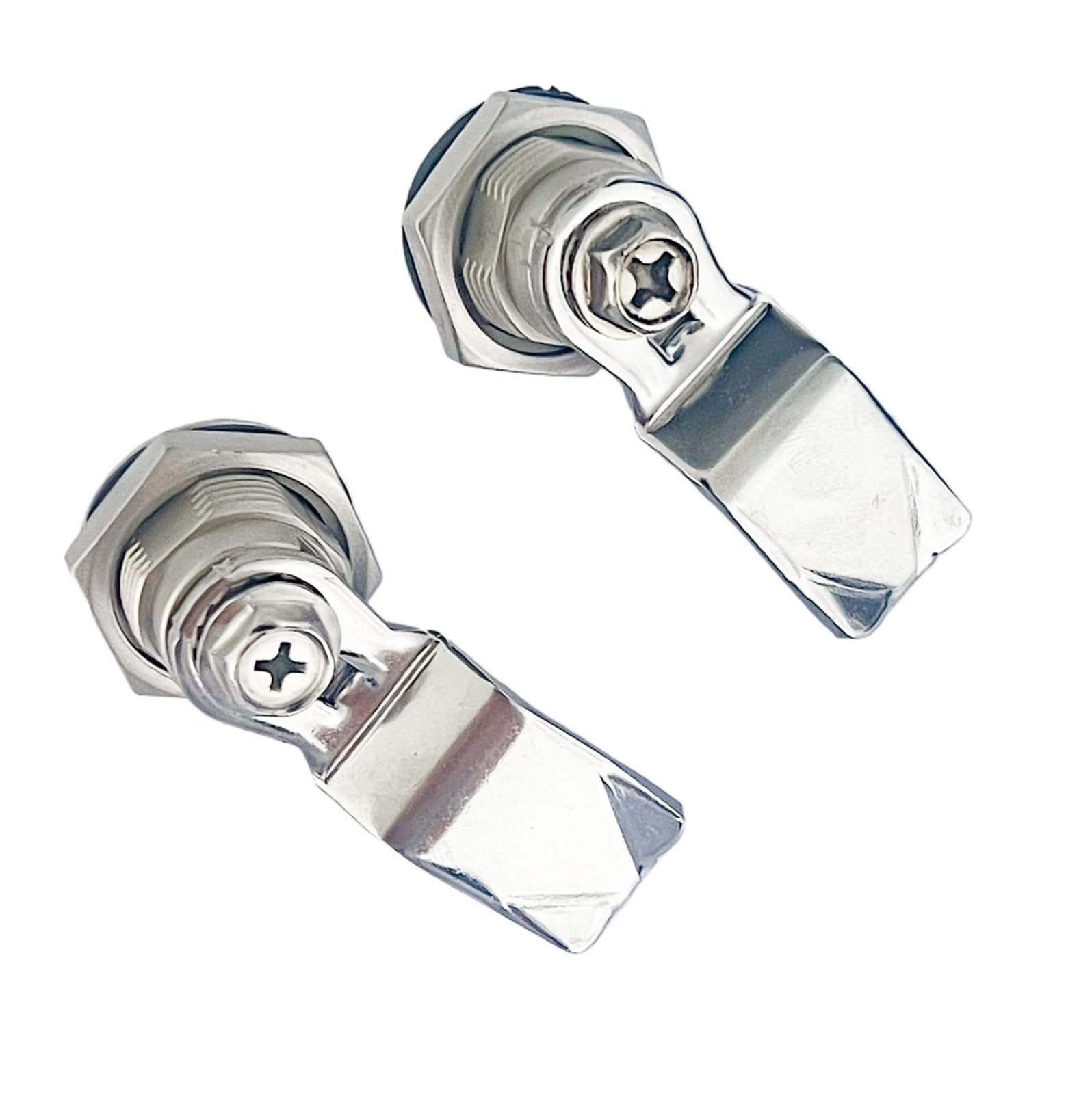 Ofymsltqhv Ms705 Stainless Steel Tongue Lock Triangle Electrical Cabinet Meter Box Door 304 1Pcs(三角钥匙)