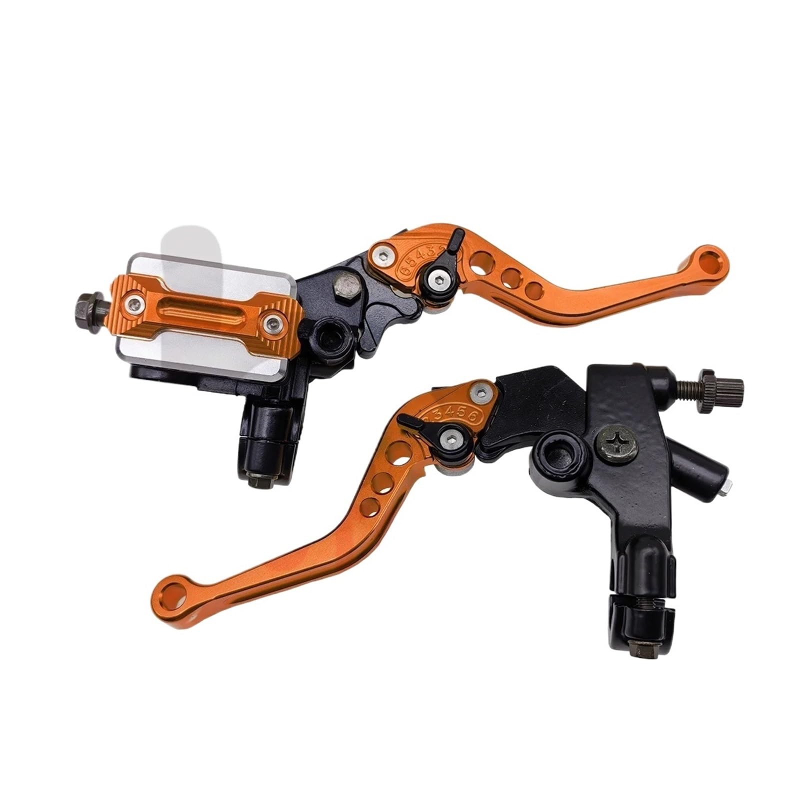 YWQJIOPM Motorcycle Brake Clutch Lever Universal Motorcycle Brake Master Cylinder 22MM Hydraulic Clutch Lever Adjustment Brake Clutch Handle for Motorbike