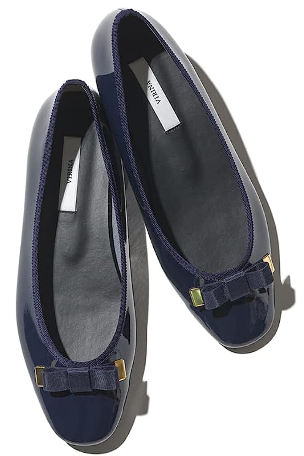 本日9/14まで！【新品】ヴィリーナ　晴雨兼用スクエアバレエシューズ 歩きやすさを追求したママのためのバレエシューズ