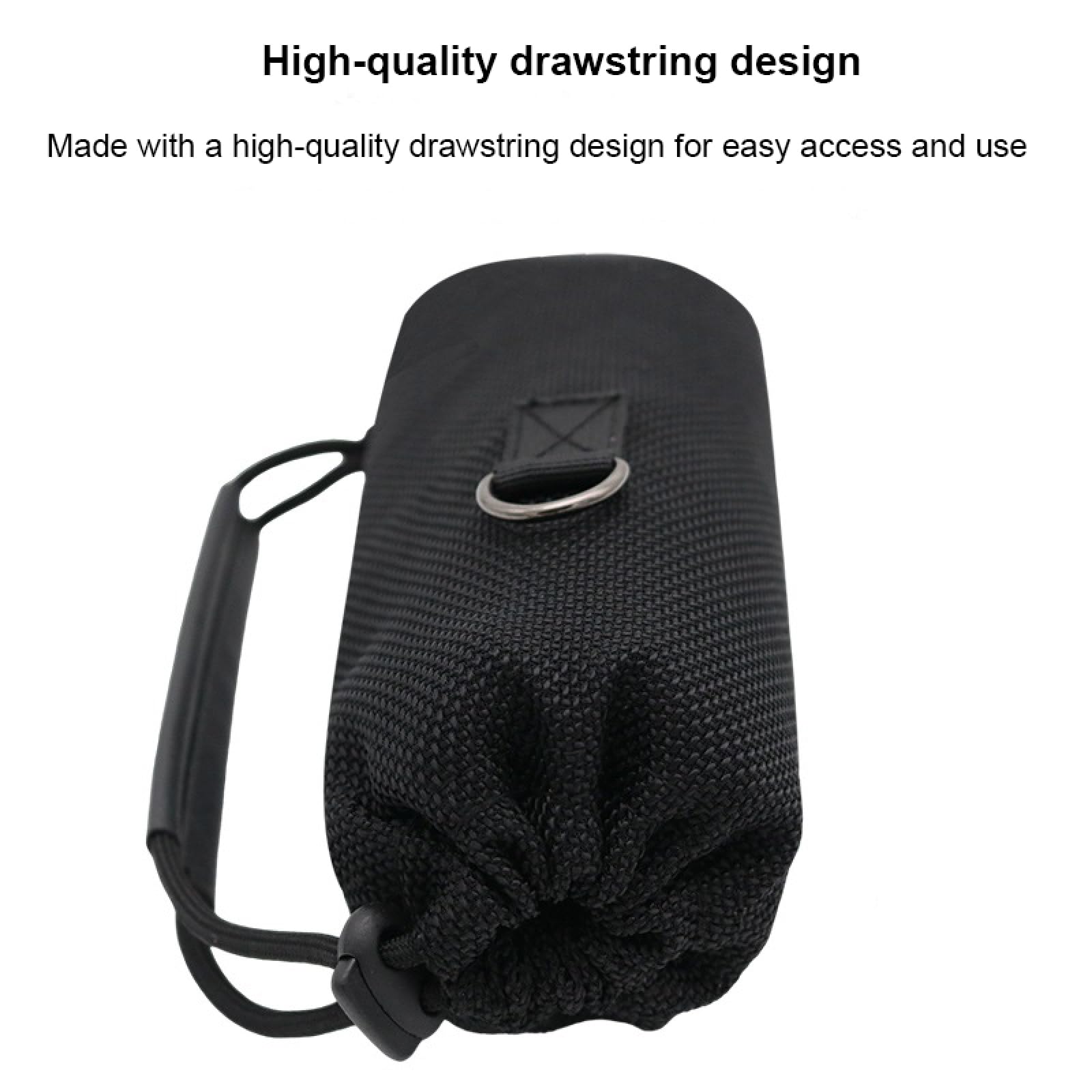 Sac portable pour JBL Flip 7 enceinte – Housse de protection perméable au son – Poche de voyage légère avec cordon de serrage et poignée confortable pour extérieur, camping, plage, rangement en voitur