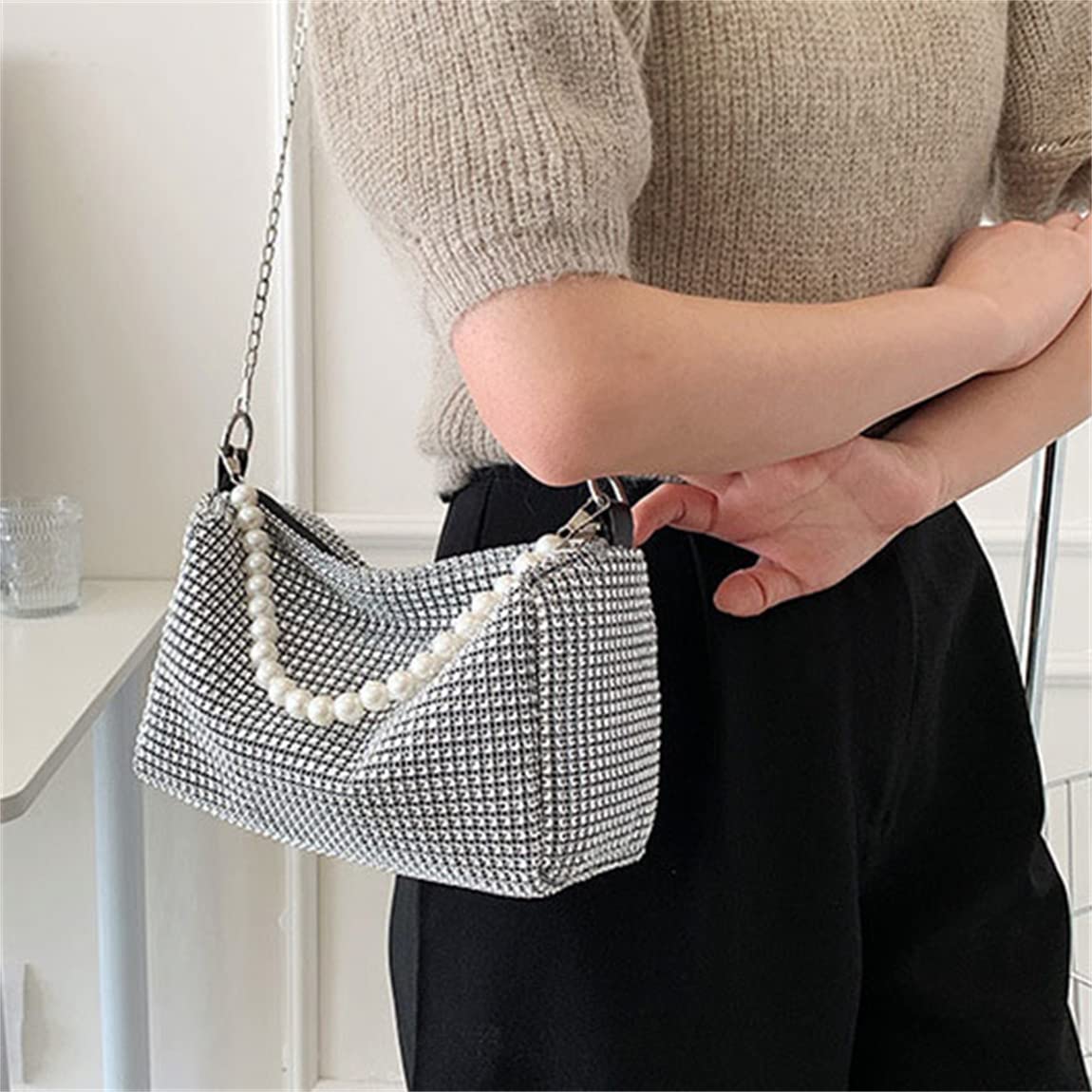 パーティバック　ラインストーン 楽天市場】A016863豪華パーティーバッグ ストーンBAG クラッチ