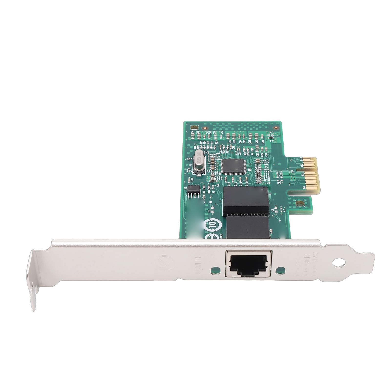 Scheda di Rete Gigabit NIC Plug and Play Scheda Gigabit Ethernet da 1000 Mbps con Porta RJ45 PCI Express 2.0 X1, Ideale per Server Desktop, Design PCIe X1 Salva Sp