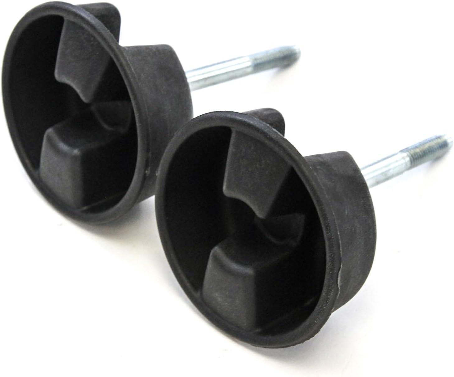 Red Hound Auto Freedom Hardtop Top Hard Panel Mounting Knob Replacement Screws 2 pc 2007-2019 Compatible with Jeep Wrangler JK 2dr and Unlimited 4dr