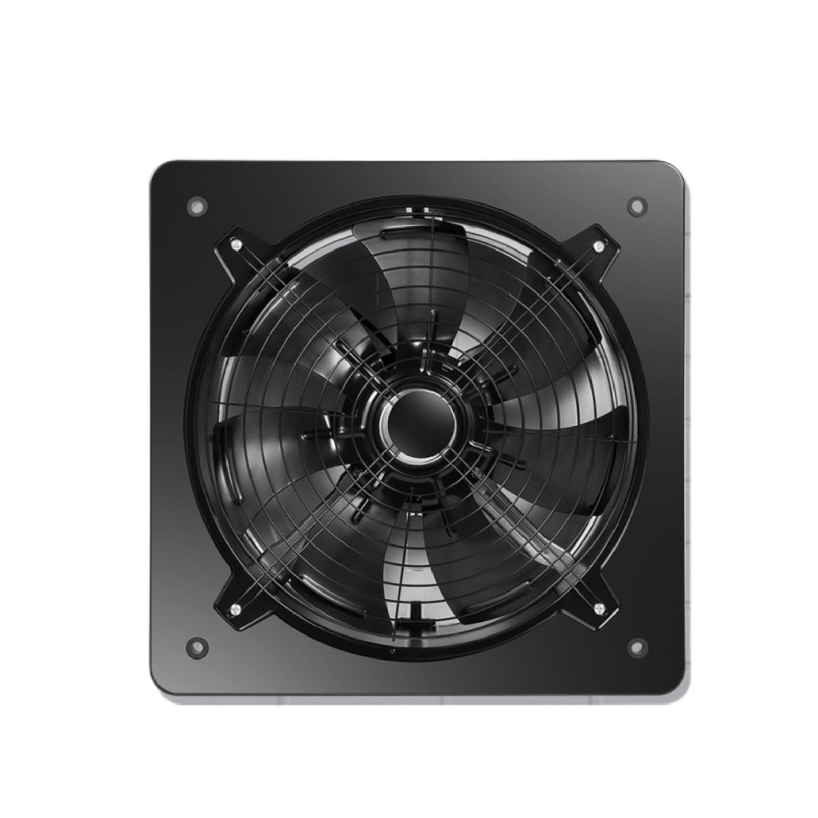Exhaust Fan, 16" Industrial Axial Flow Ventilation Fan - 750W High Power Square Exhaust Blower, 4700CFM Airflow, 2800RPM W/Low Noise Design