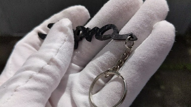 Amazon.com: Pro Spec Imports - Real Carbon Fibre keychain for