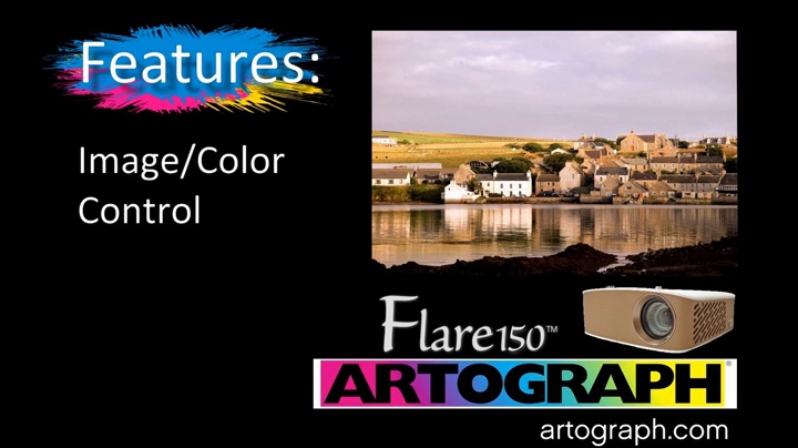Artograph Flare150 Art Projector, White