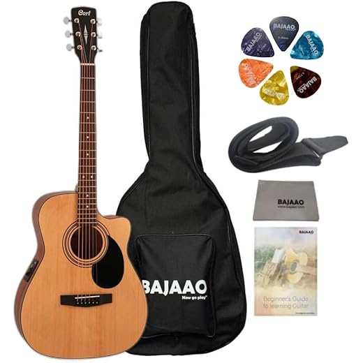 Cort AF515CE Electro Acoustic Guitar Open Pore