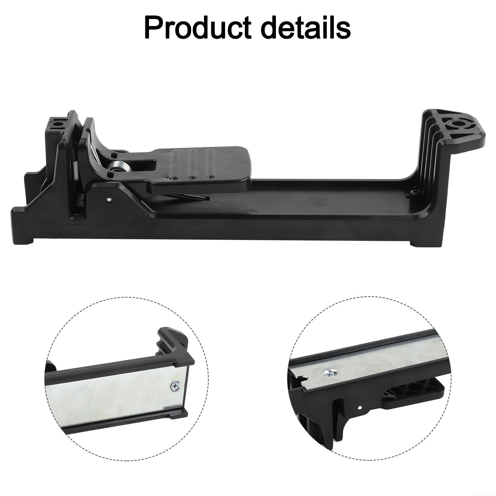 N425527 Soporte de montaje en pared para niveles DW0811LR DW0822LG DW0822LR DW089LG, soporte de almacenamiento de plástico resistente, soporte horizontal seguro para taller garaje
