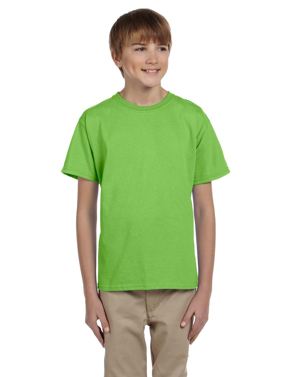 Gildan ® - Youth Heavy Cotton ™ 100% Cotton T-Shirt. 5000B - [Sky]