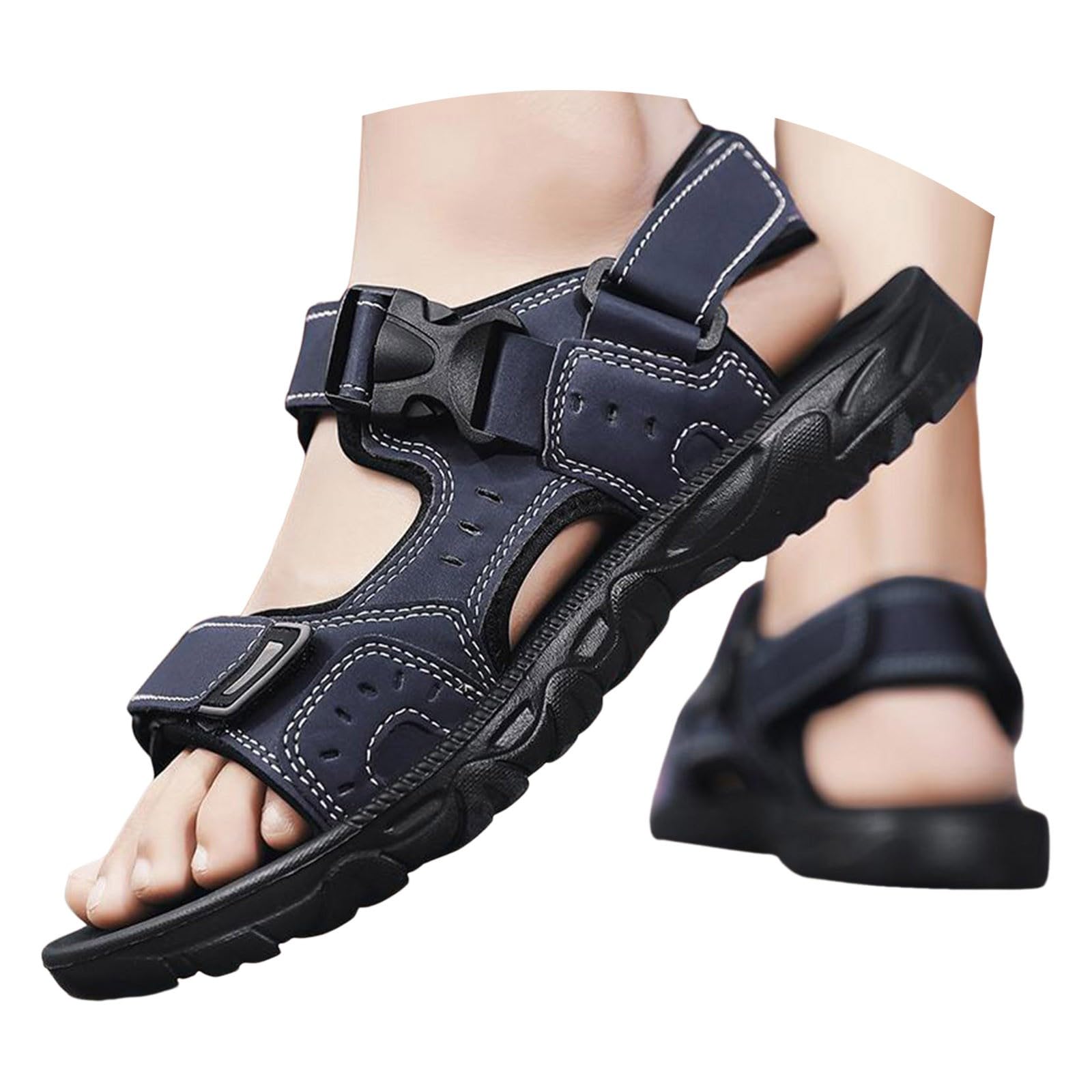 Générique Sandales été décontractées scratch respirantes légères extérieur homme chaussures plage confortables antidérapantes