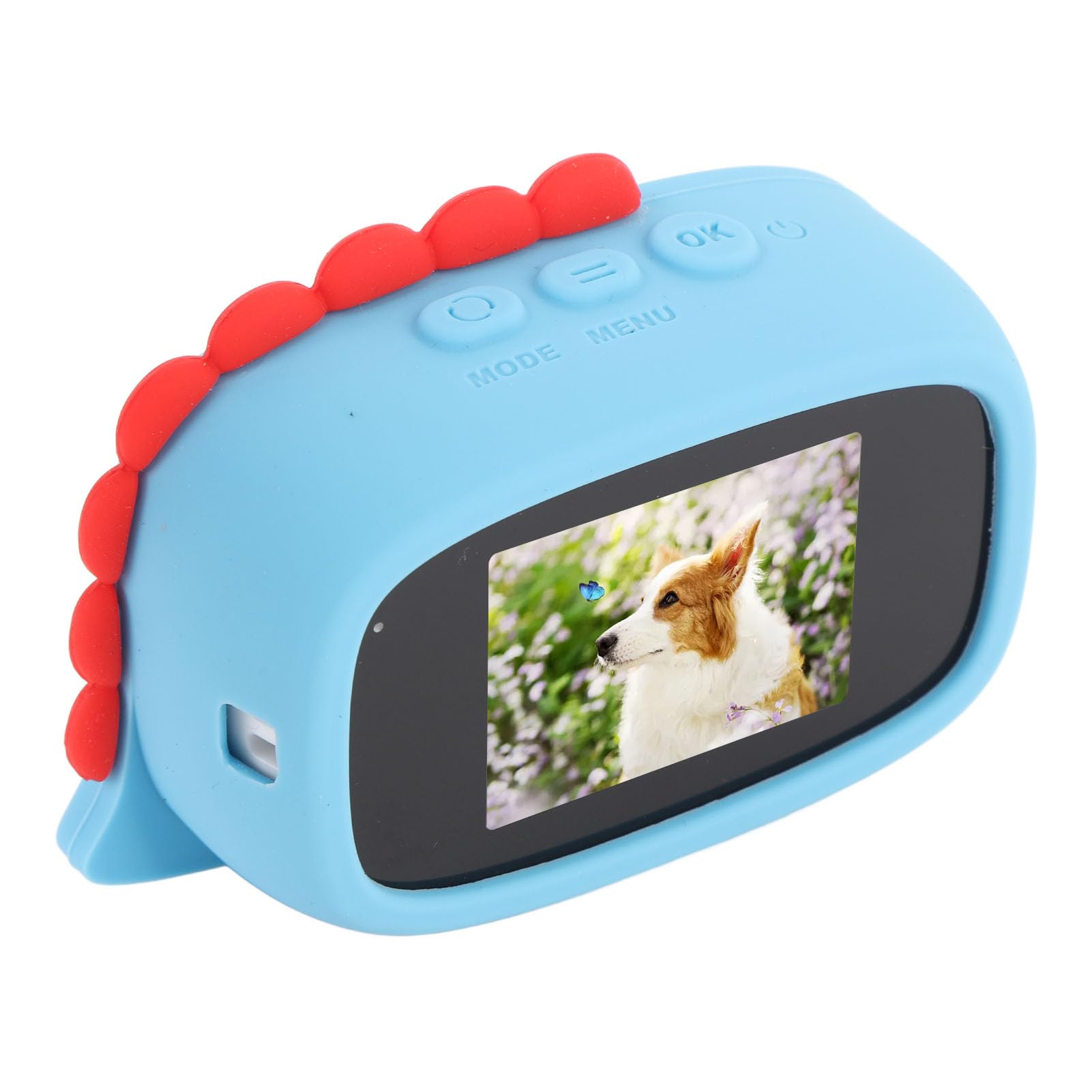 Cámara Submarina, 12 MP 750 MAh Batería Compacta Cámara Pequeña para la Playa (Blue)