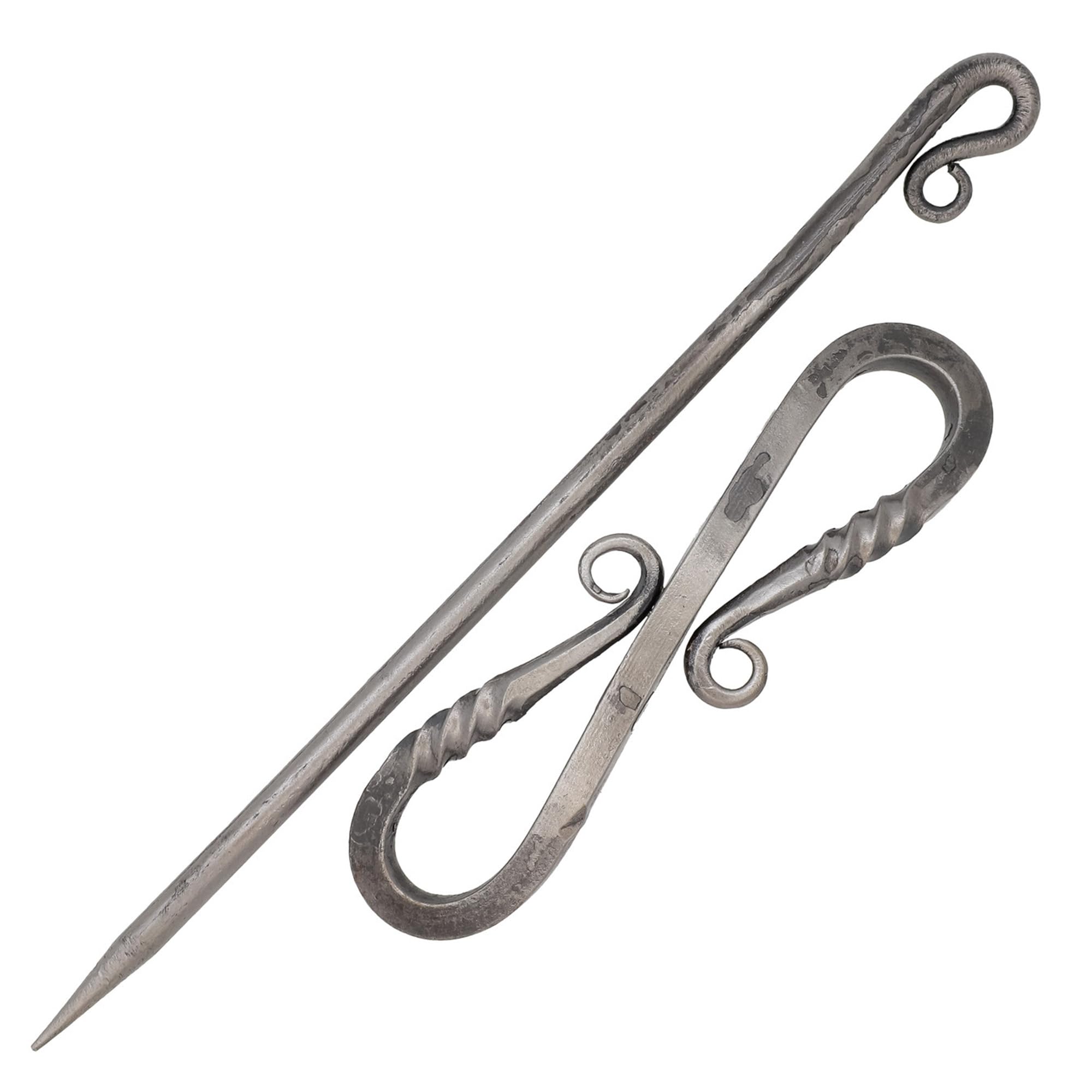 Armory Replicas™ Swaying Locks Forged Iron Hair Stick – Elegant Twisted Barrette Hair Pin for Women | Classic Infinity Design | Mother’s Day,
