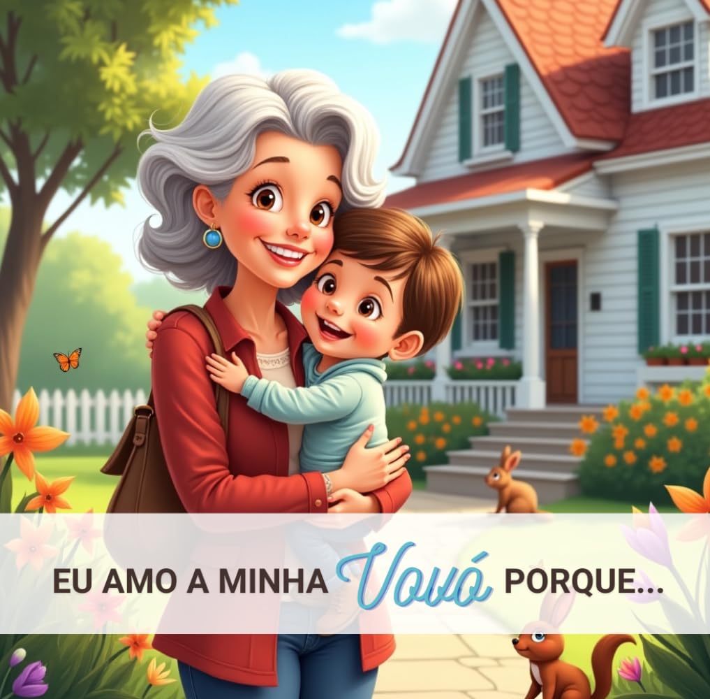 Eu Amo a Minha Vovó Porque...: Do Neto Para a Vovó. (I love my ... because...)