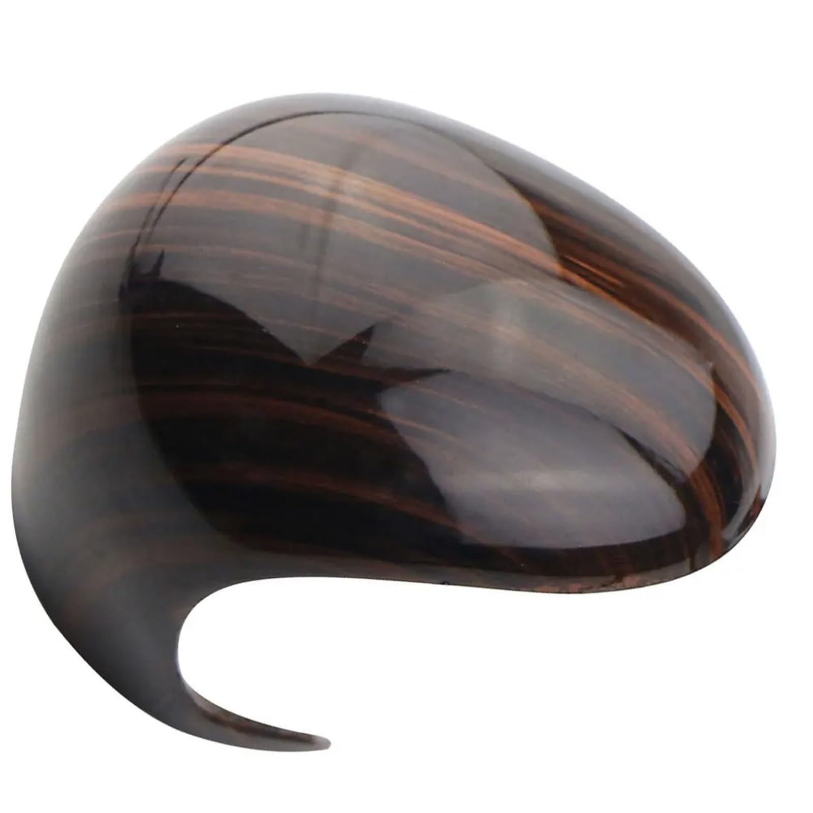 DWTNMEX Gear Shift Knob for Toyota for CHR 2016-2022 ABS Car Shift Knob Protection Cover Gear Head Collars(Wood Grain)