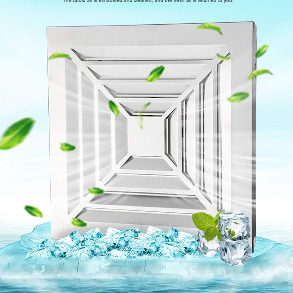 Ventilation Fan, Duct Exhaust Fan, Square Ceiling or Wall-Mount Home Integrated