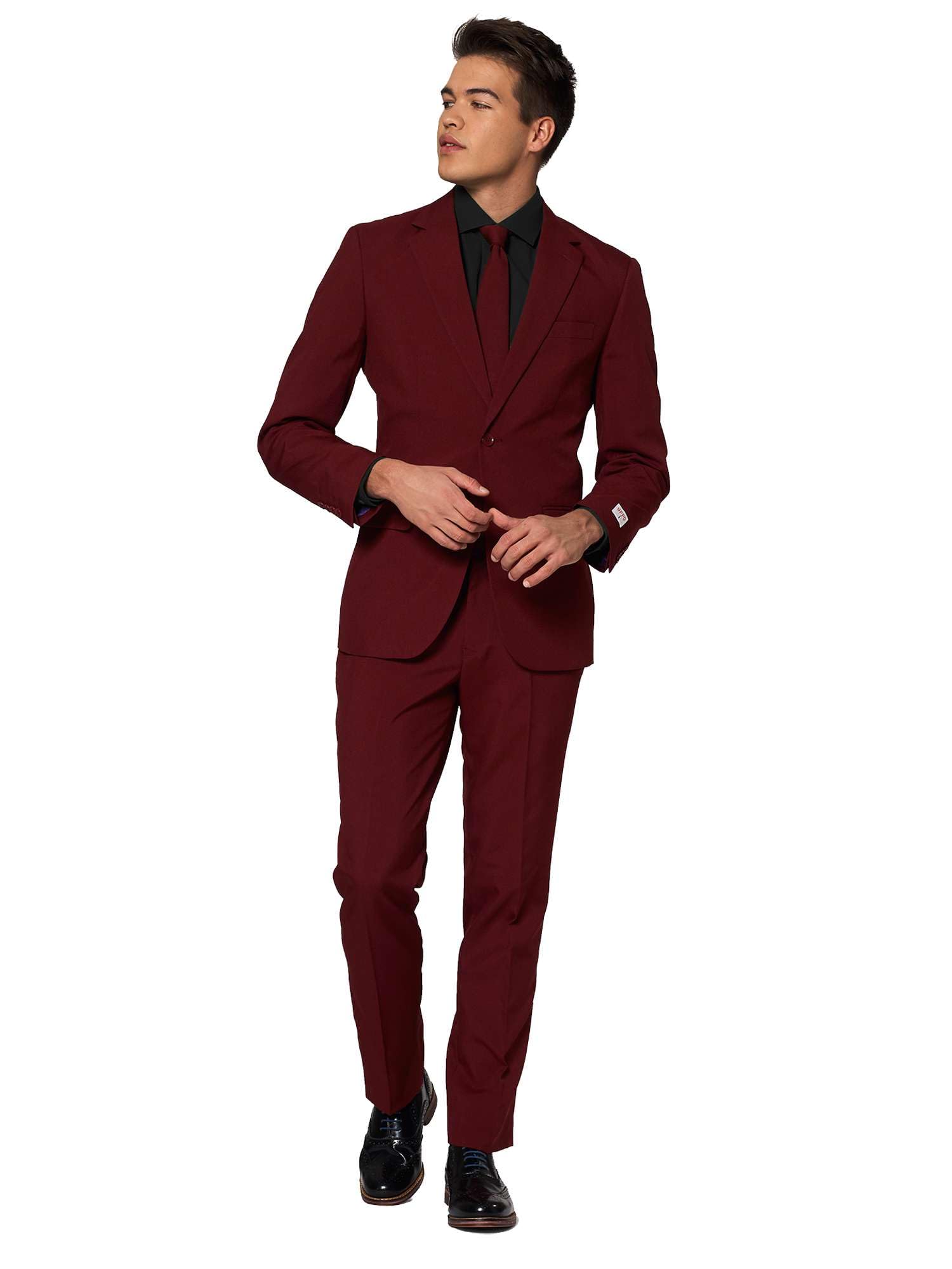 OppoSuits Solid Color Party Suits - Colorful Outfits for Prom - Weddings - Bachelor Parties - Comes With Blazer, Pants & Tie