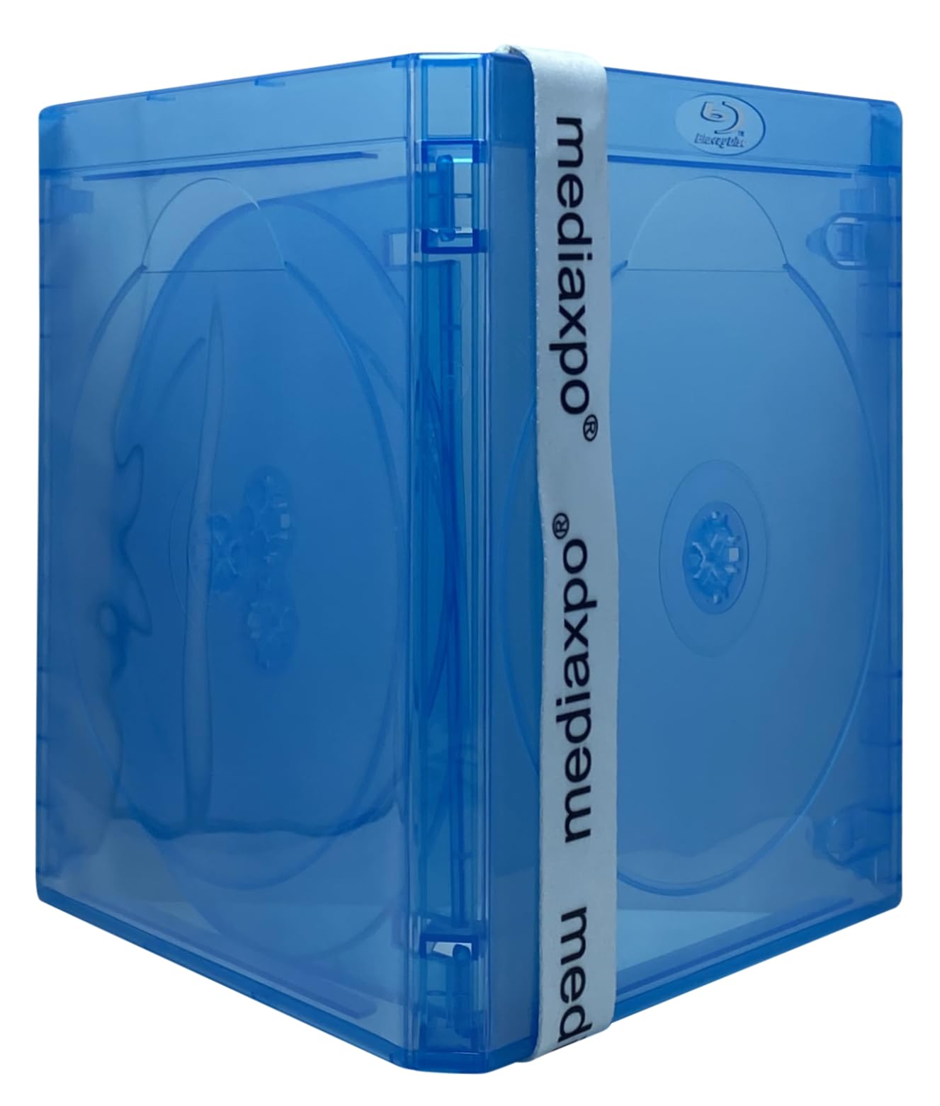 Amazon.com: Mediaxpo Premium Standard Blu-ray Quad 4 Disc Cases