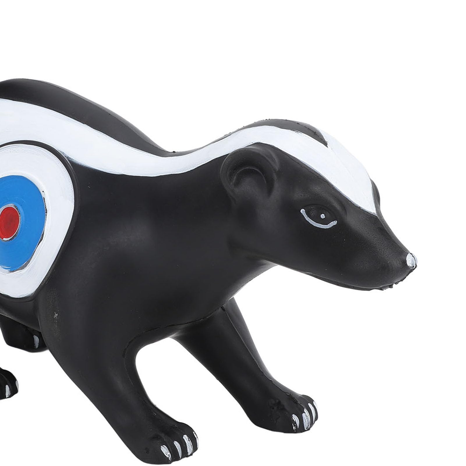 POENVFPO Bersaglio per Tiro con L', Bersaglio per Tiro con L' Portatile in PU 3D Skunk Animal con Design Realistico, per Allenamento All'aperto e Pratica in Cortile
