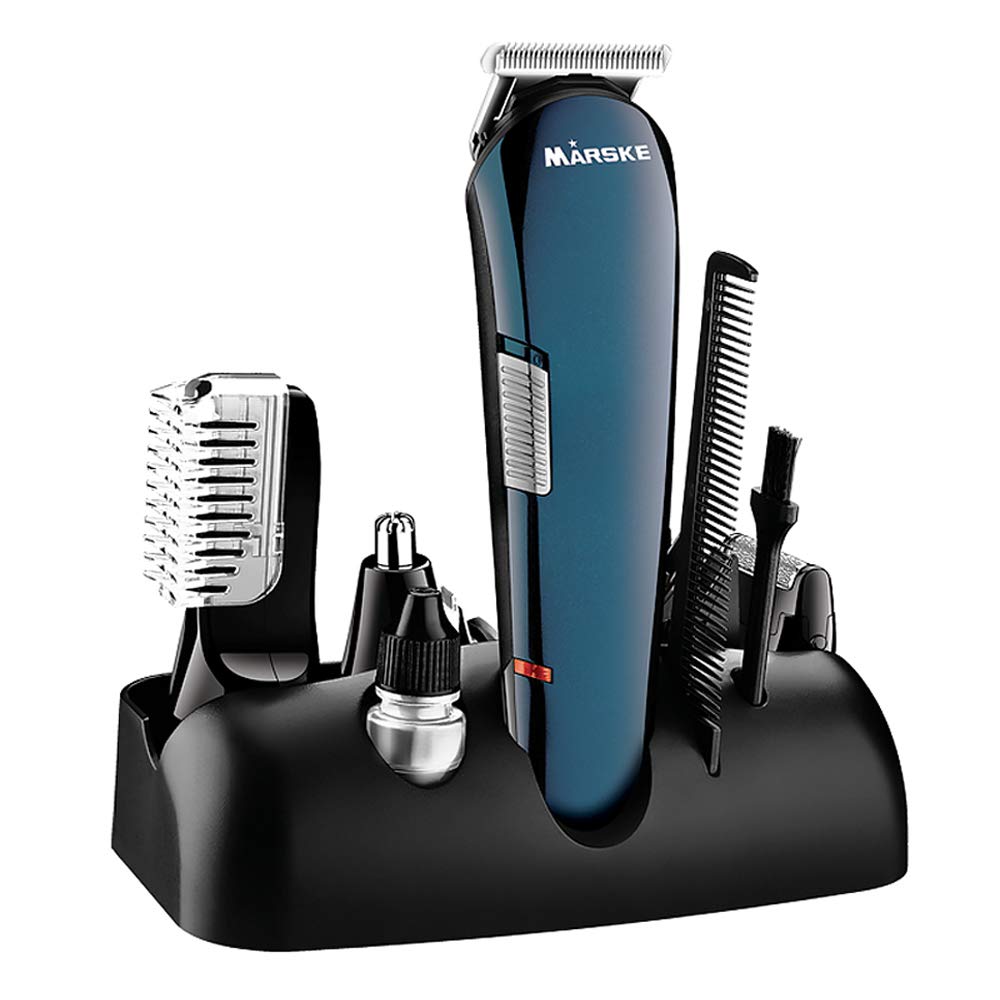 ele ELEOPTION Haarschneidemaschine Profi Haarschneider Bartschneider Grooming Kit für Männer, USB Wiederaufladbar Haartrimmer Haarrasierer Multifunktional Hair Trimmer Set für Kinder und Familien