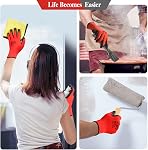 24 Paires Gants de jardinage pour hommes femmes en caoutchouc respirant Gants du jardin de construction Gants pour hommes de travail de sécurité