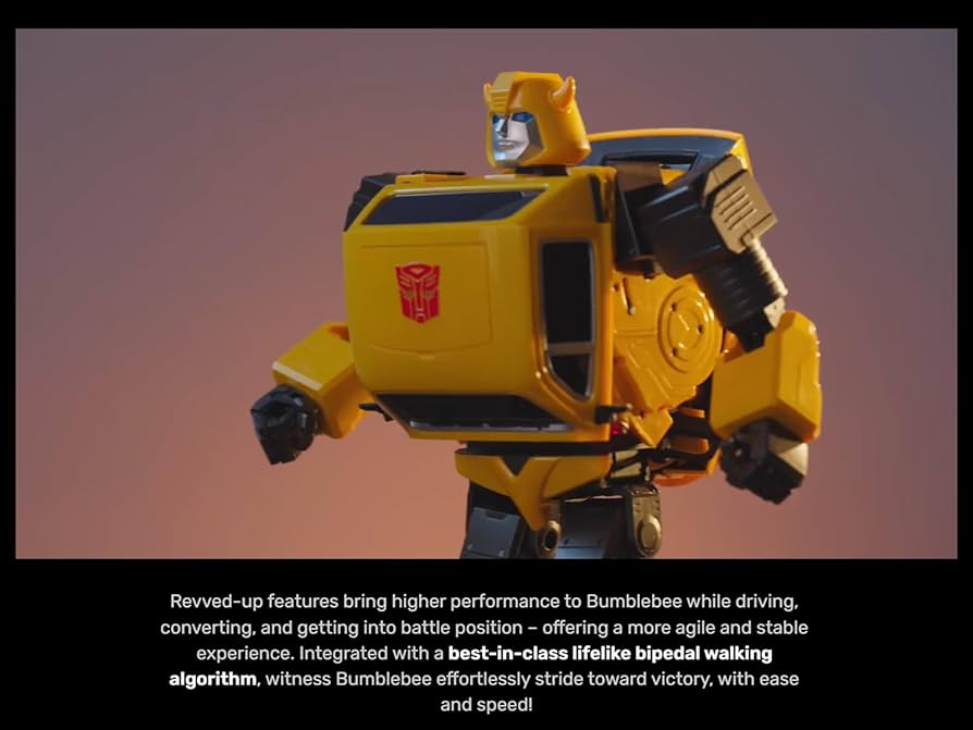 Amazon | HiPlay ロボセン (Robosen) G1 バンブルビー フラッグ