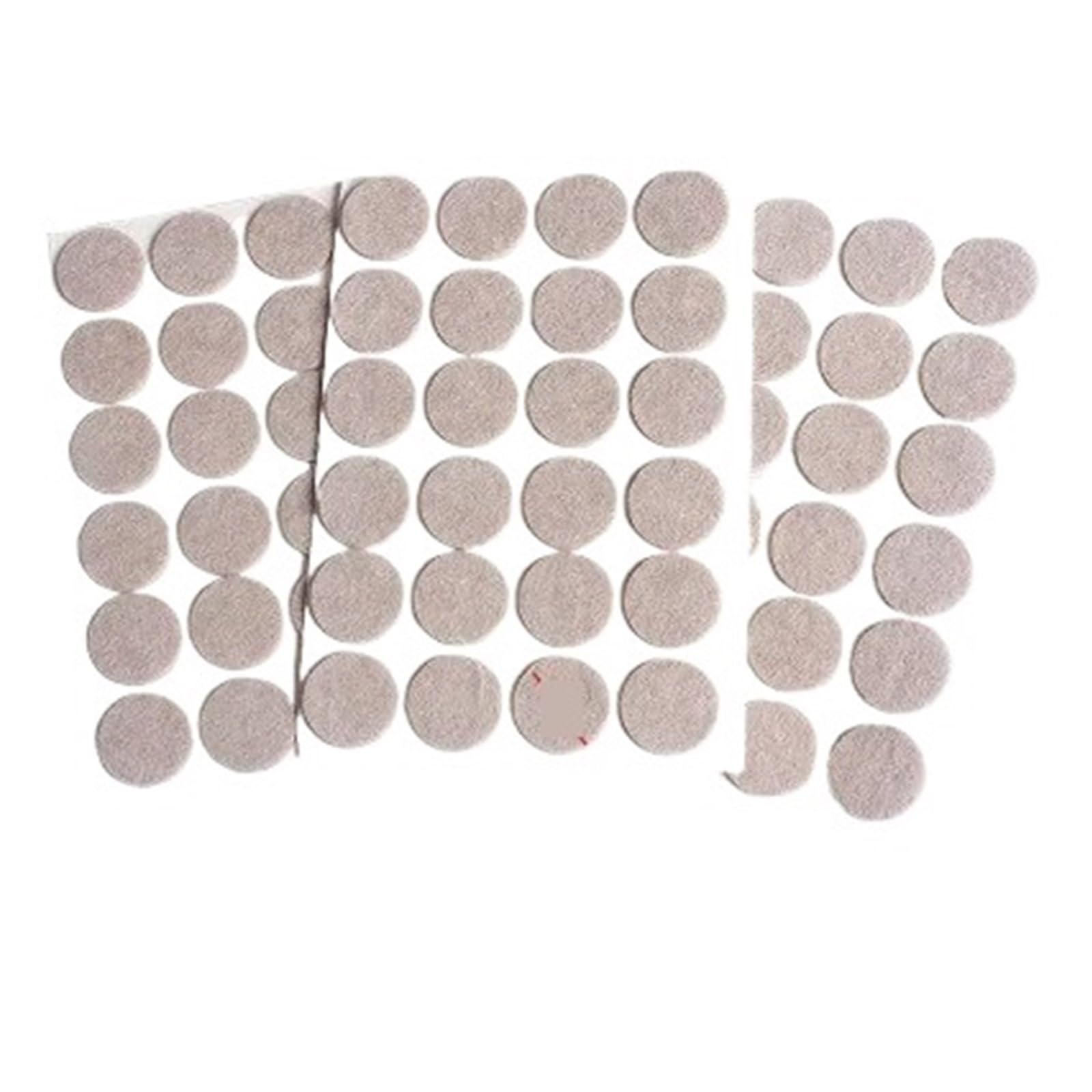 Self Adhesive Floor Protector Pad, Felt Chair Leg Pads 3-5mm Thick Non-Slip Self-Adhesive Mute Floor Scratch(3.0mm-Round-72Pcs)