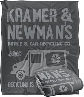Seinfeld Blanket, 50"x60" The Bottle Deposit Silky Touch Super Soft Throw Blanket